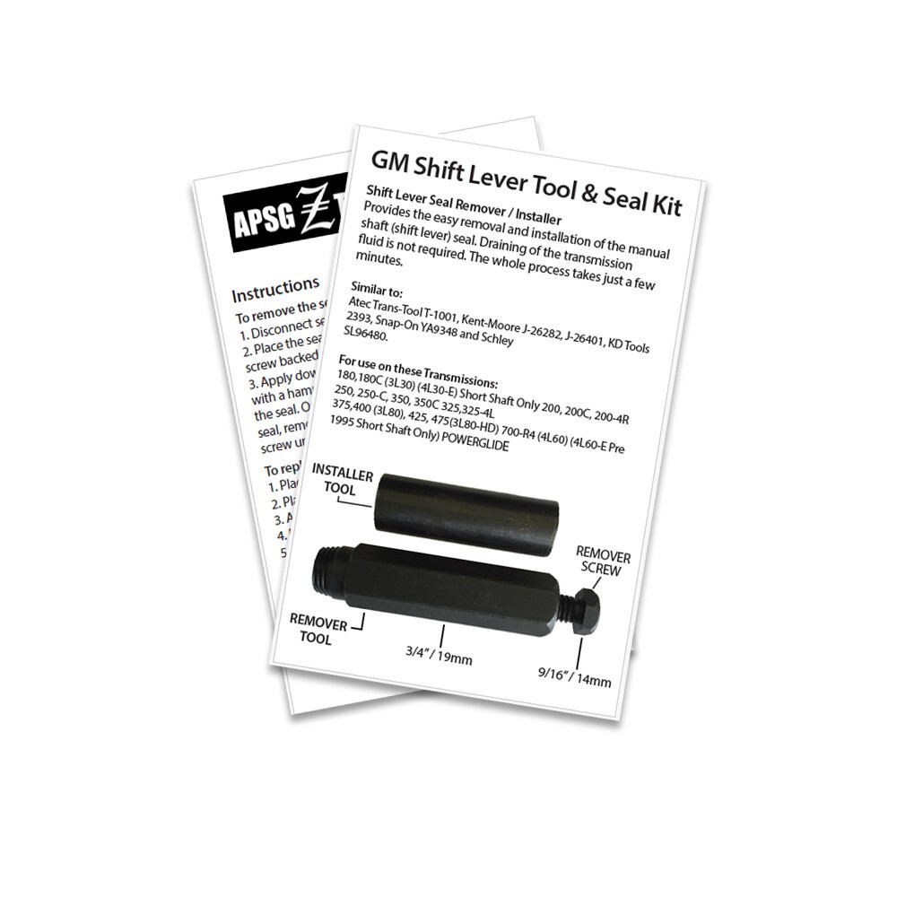 Shift Shaft Seal Tool with 8792S TIMKEN for GM Transmission | Remove & Install