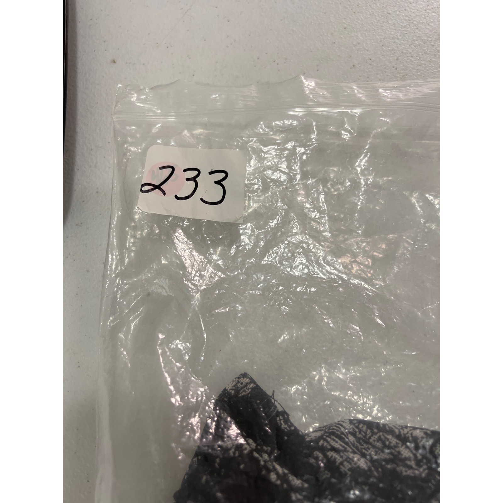 Coldwater Creek Dress Women 16 Black White Abstract Mesh Cap Sleeve Fit Flare