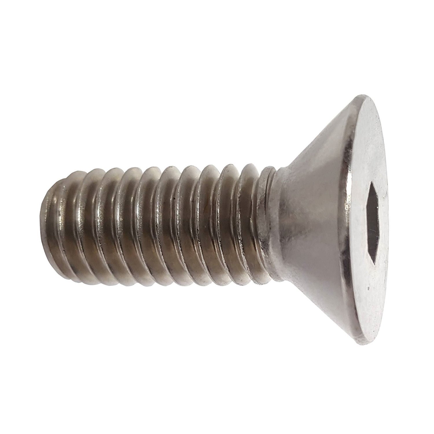 1/2-13 Flat Head Socket Cap Allen Screws Stainless Steel All Quantity / Lengths