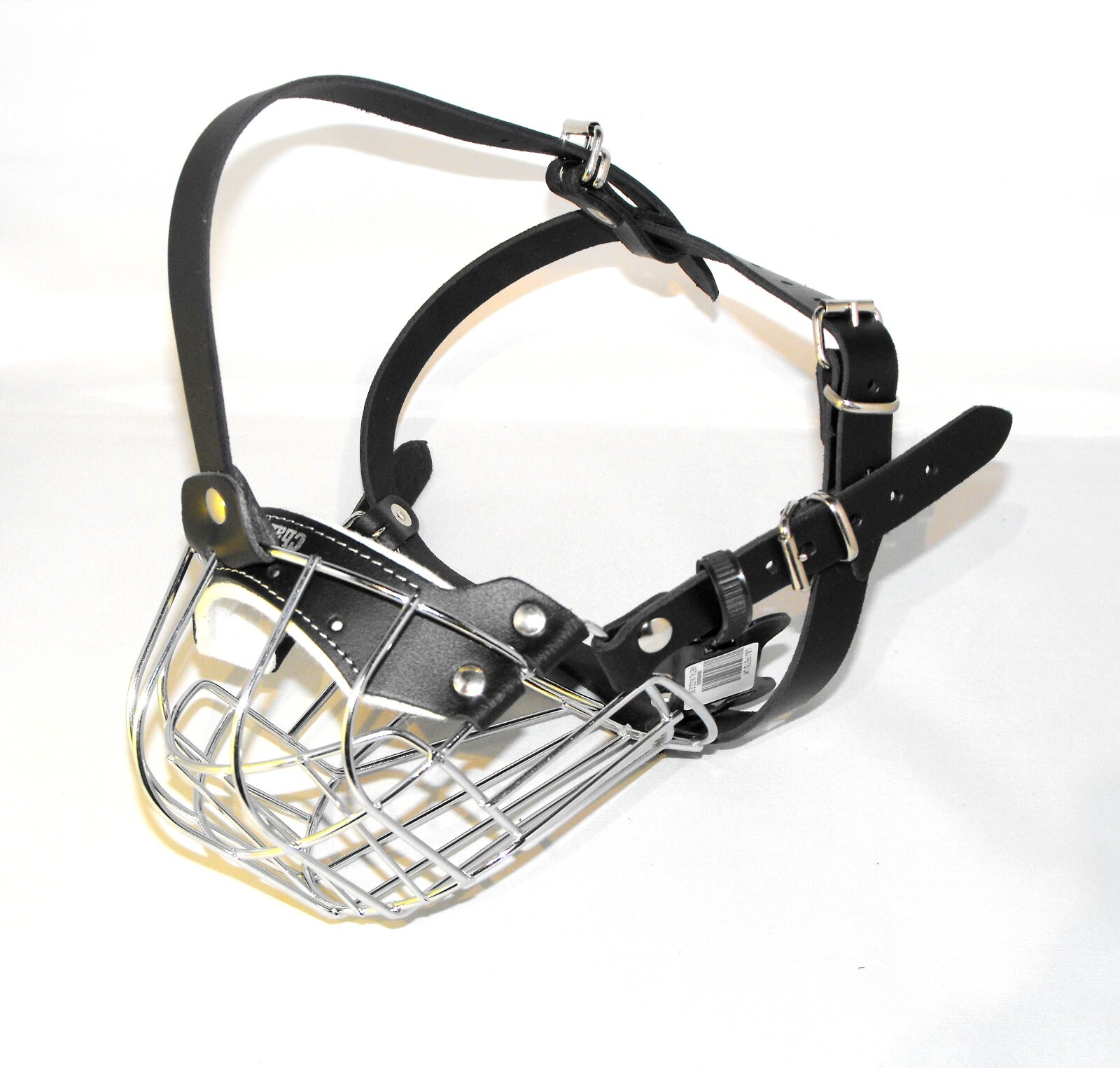 Strong Dog Muzzle Metal Wire Basket Olde English Bulldogge American Bully Pocket