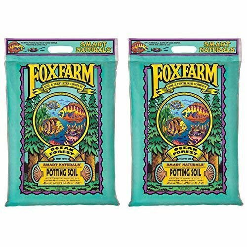 FoxFarm Ocean Forest Potting Soil, 12 Quarts - Pack of 2