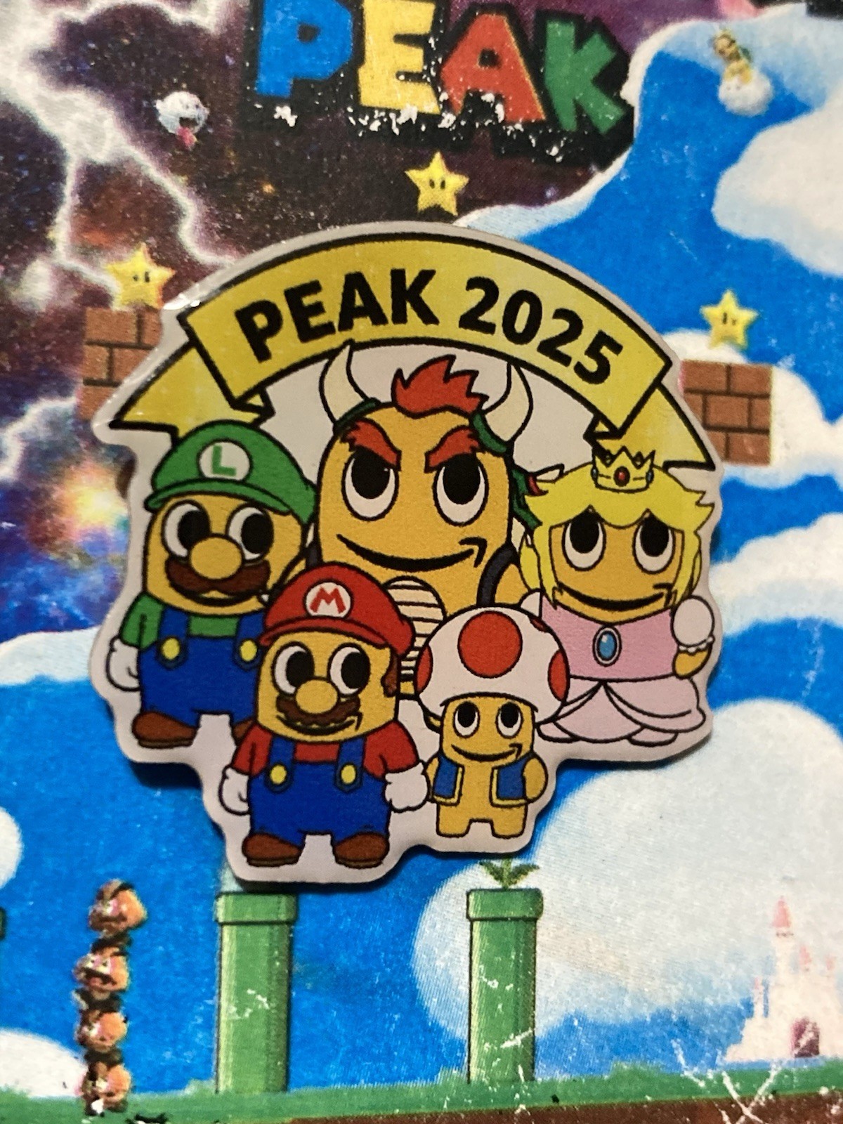 Amazon Peccy Pin 2025 Peak Super Mario Edition