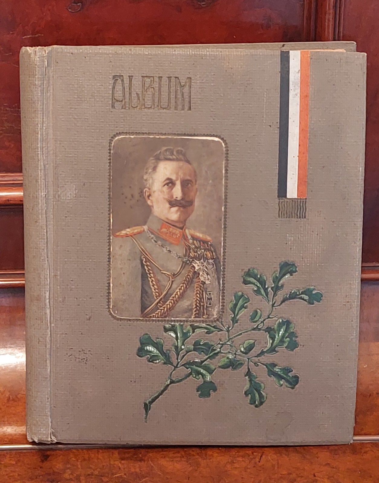 GERMAN WW1 PHOTO ALBUM KAISER WILHELM PATRIOTIC GERMANY WWI PERFECT CONDITION
