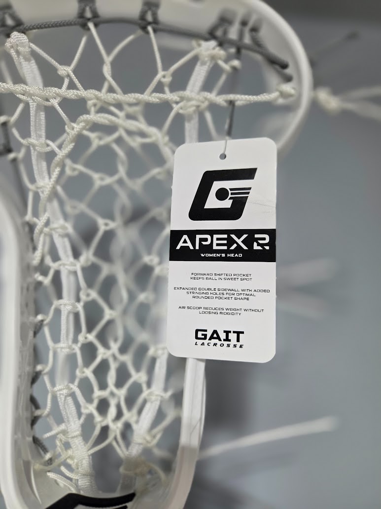 New GAIT APEX 2 Gray Women’s Lacrosse Done ready to ship girls lacrosse lax head