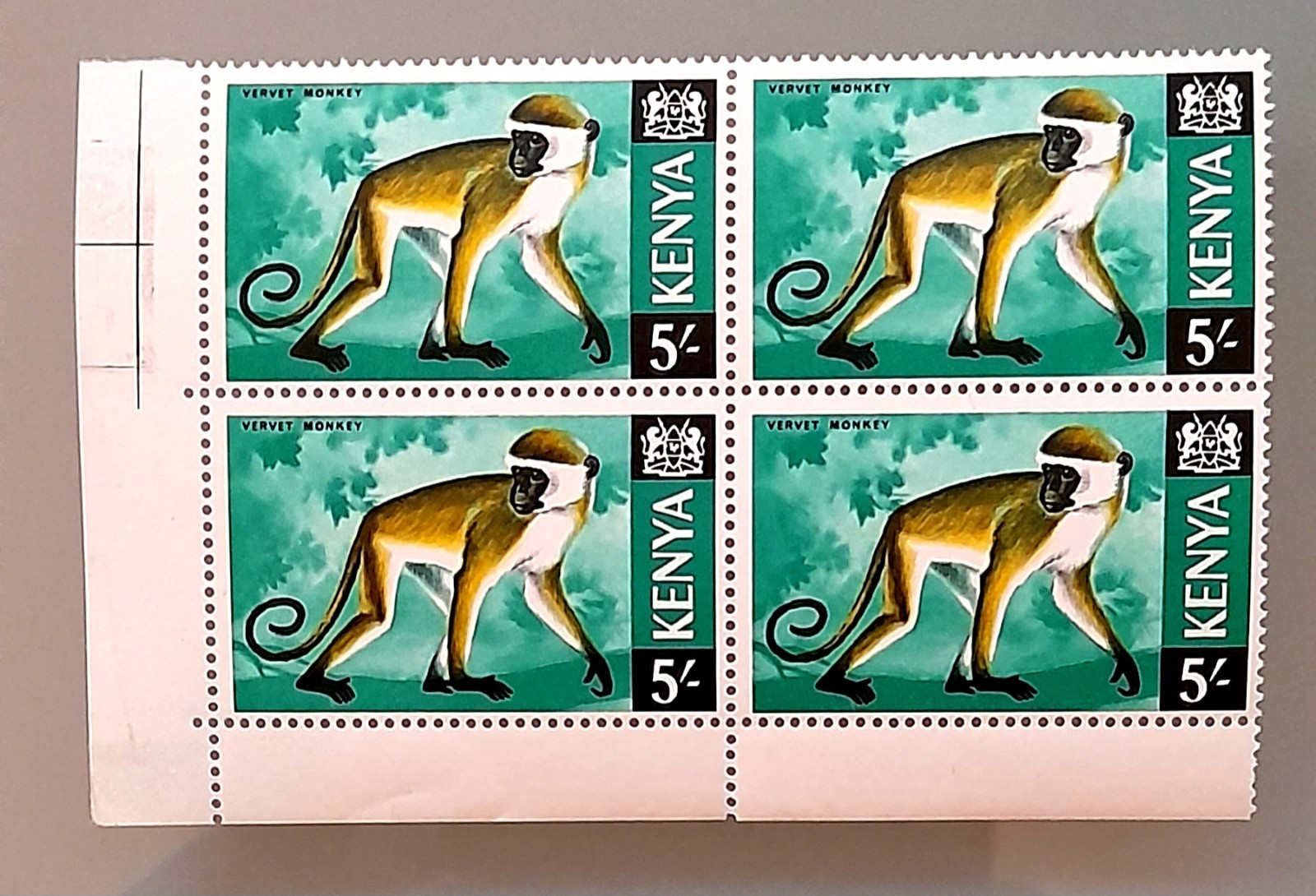 1966-69 Kenya BEAUTIFUL Animals MNH BLOCKS OF 4 of five values HARIASTAMP