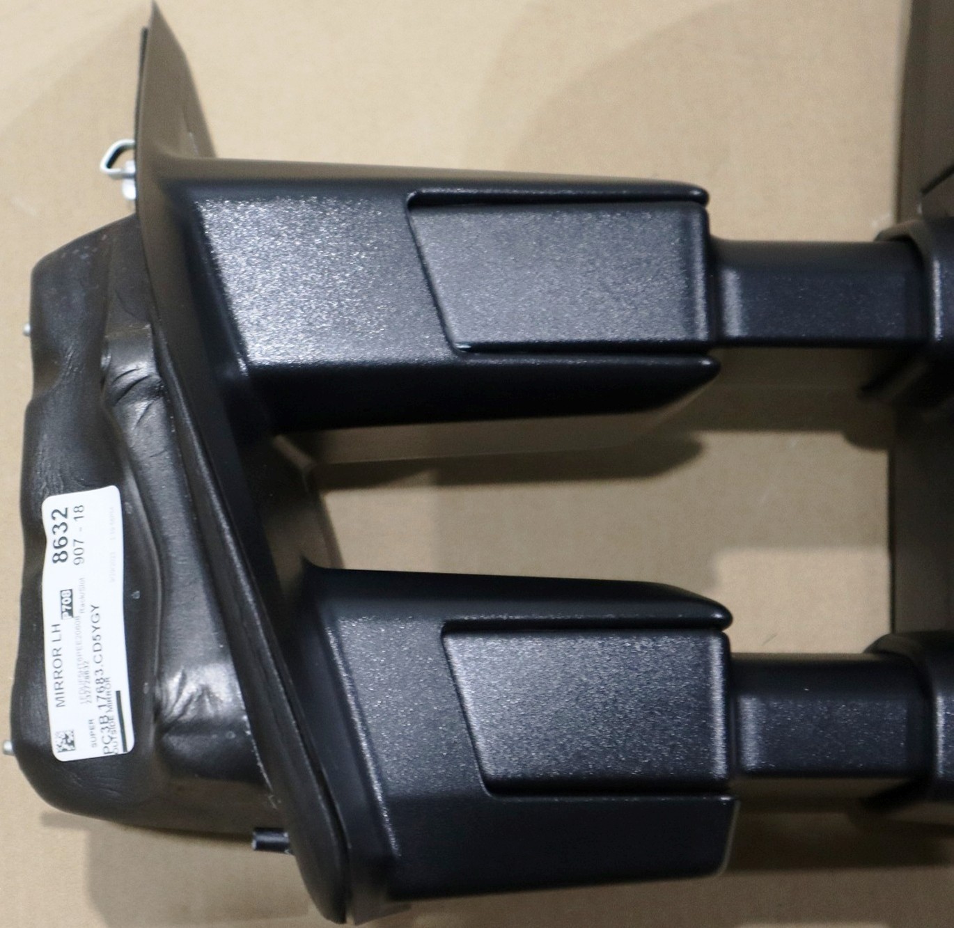 2023 2024 F250 F350 F450 F550 SIDE VIEW MIRROR LH DRIVER PC3B-17683-CC5YGY OEM