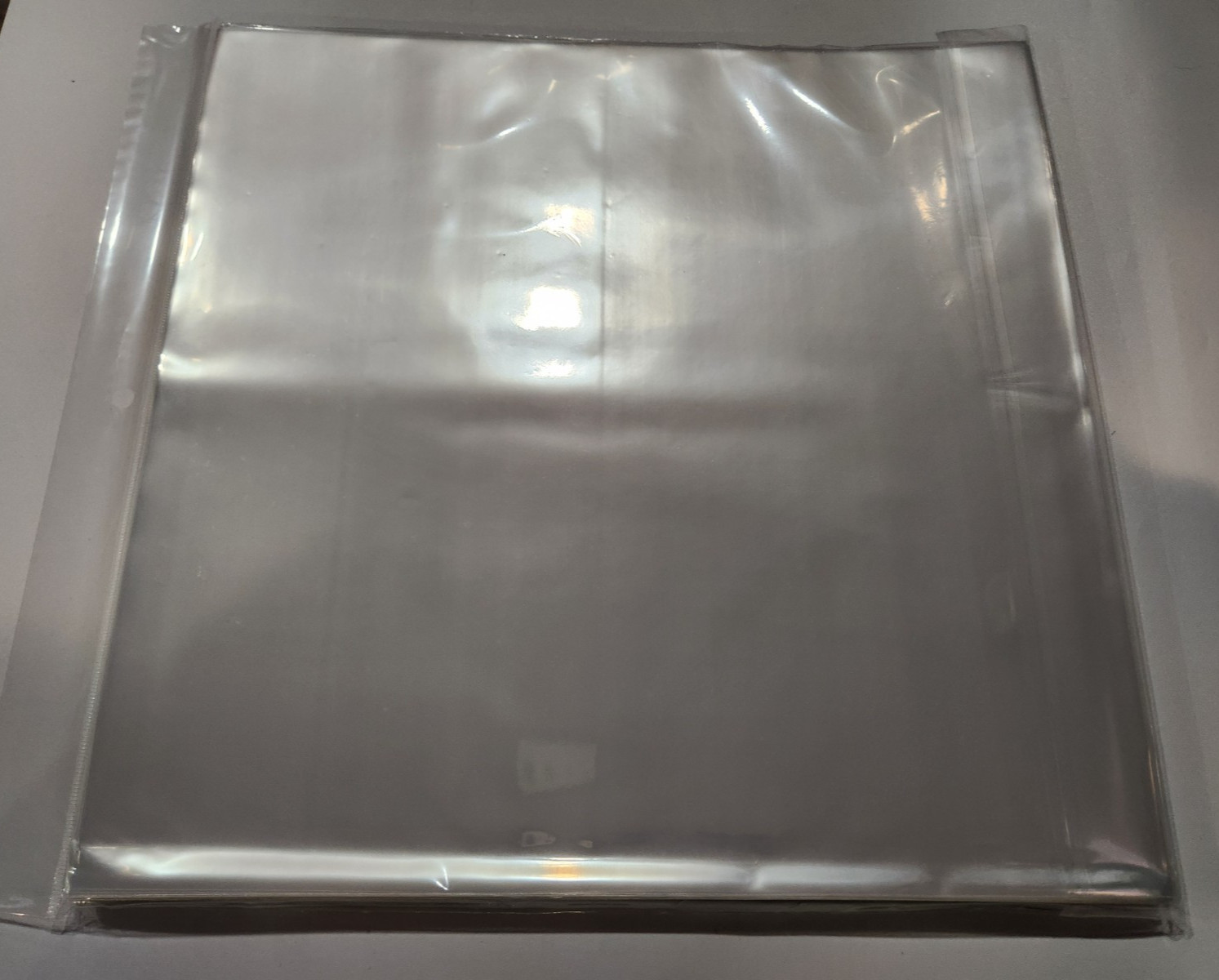 Clear Plastic CPP for 12" LP Vinyl Record Album Covers (Outer Sleeves)