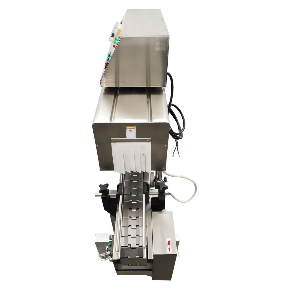 220V 7KW Fully Auto Bottle Mouth Label Thermal Heat Shrink Machine 3PH