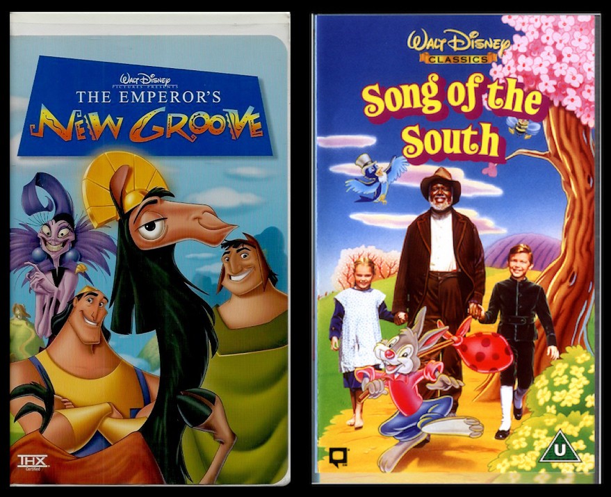 Rare Disney Videos - The Emperor's New Groove  &  Song Of The South