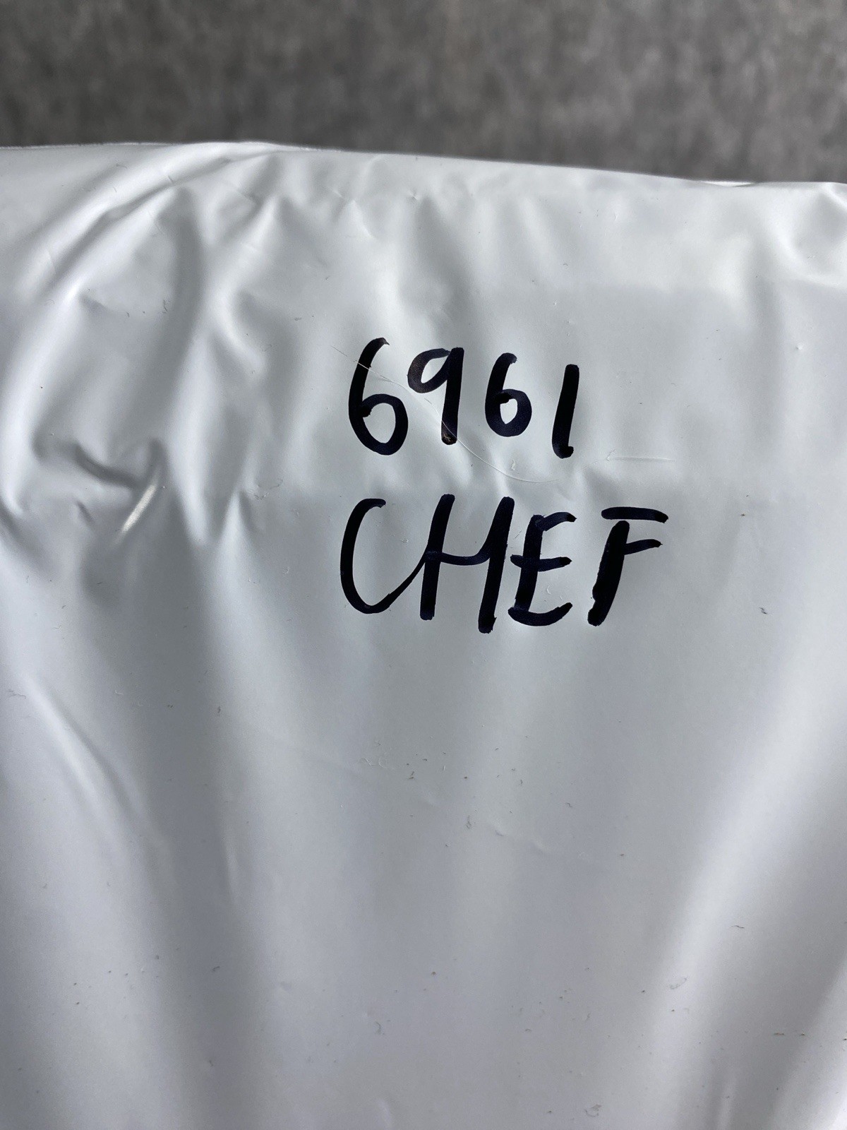 Chef Works Pinstripe Pants Men's Large Black Baggy Designer NWT