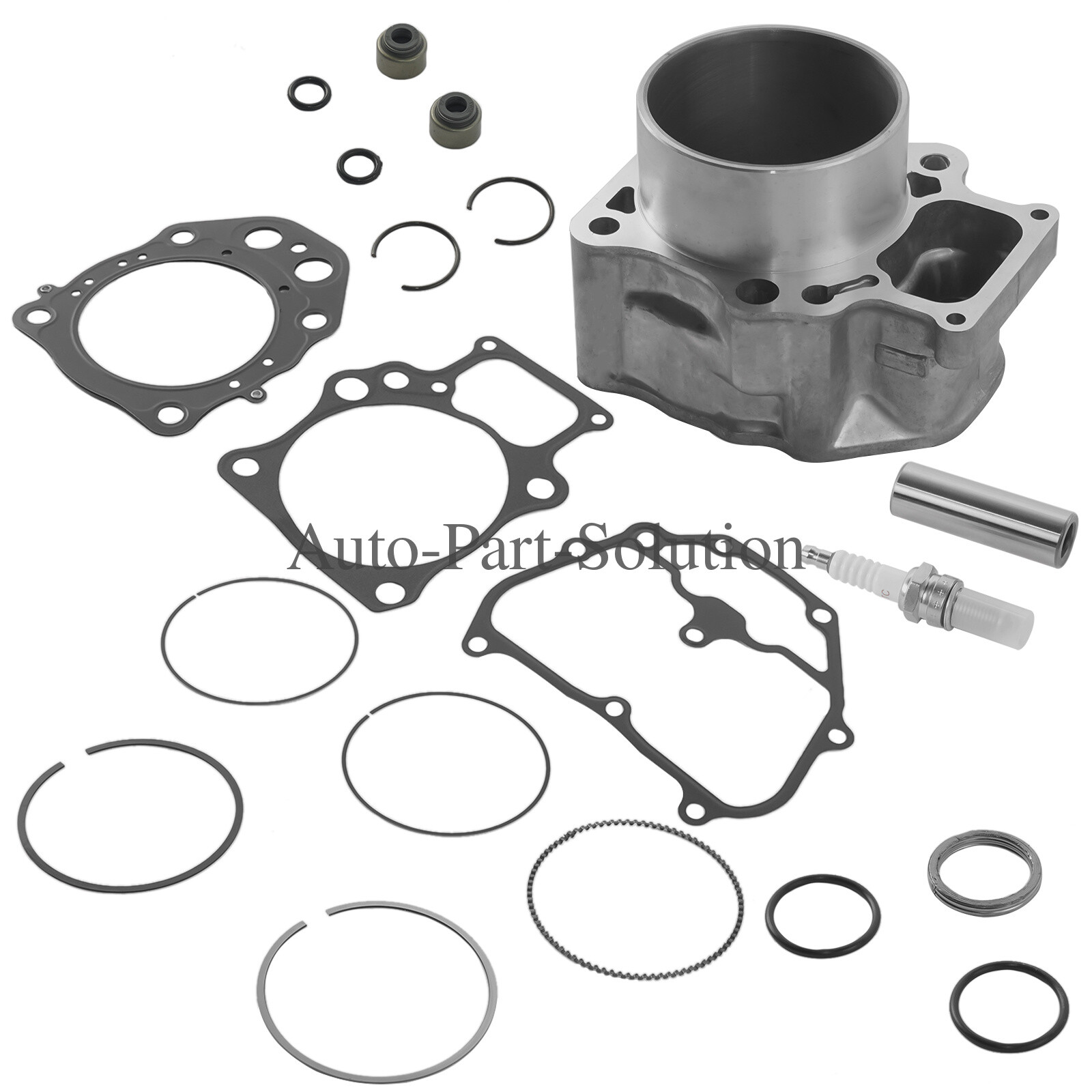 Cylinder Piston Gasket Top End Kit for Honda TRX 520 Foreman Rubicon 12100HR6B00