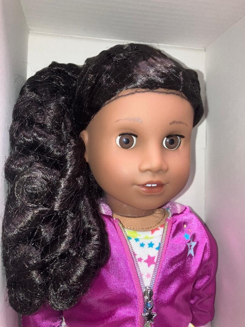 American Girl Truly Me Doll #67 Brown Hair, Brown Eyes, Dark complexion * New