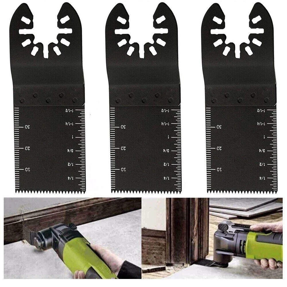 50Pcs Oscillating Multi Tool saw blades Wood Metal Cut Cutter For Dewalt Fein