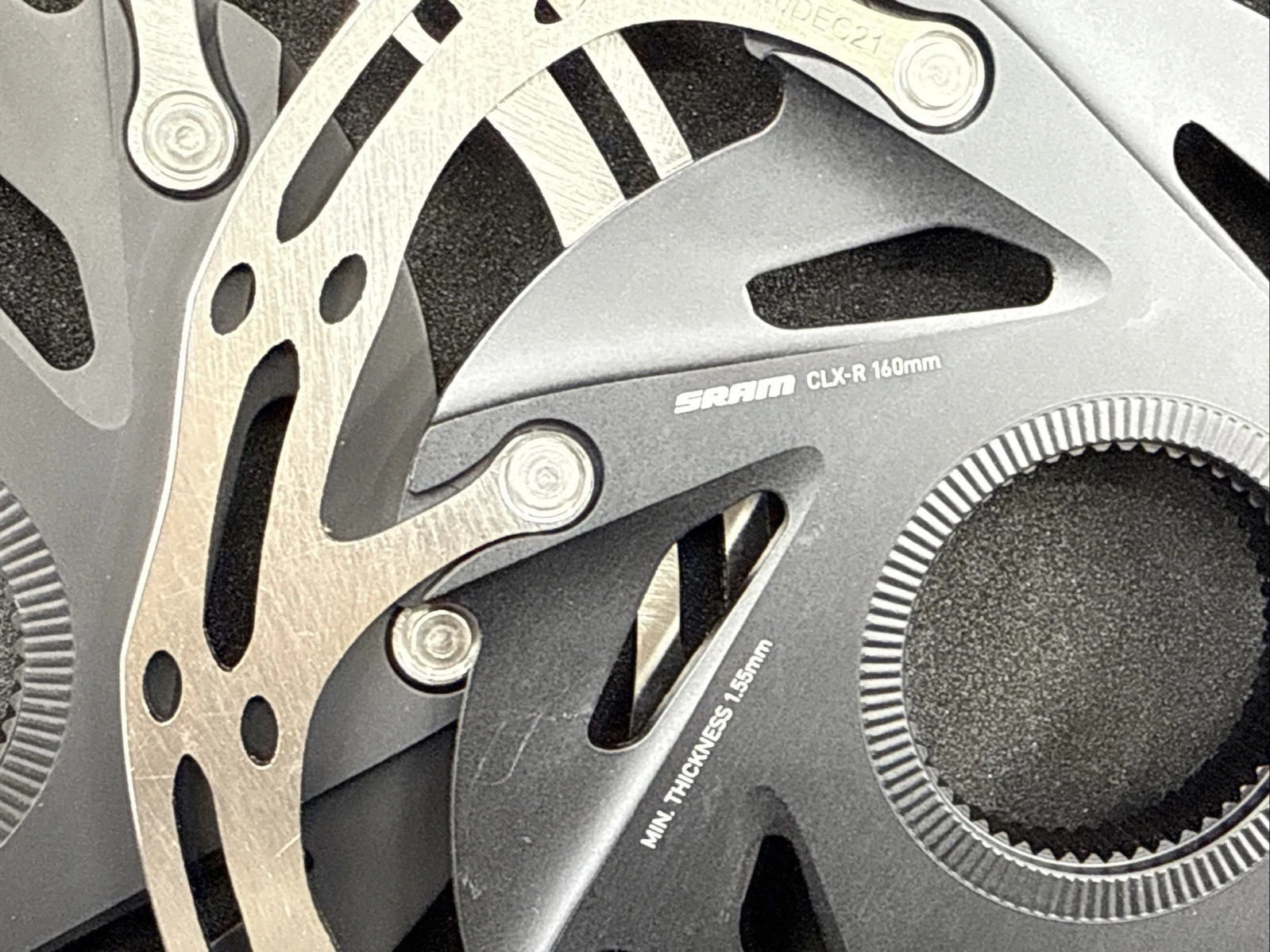 PAIR of 160mm SRAM Centerline CLX-R Center Lock Disc Brake Rotors MSRP $230!