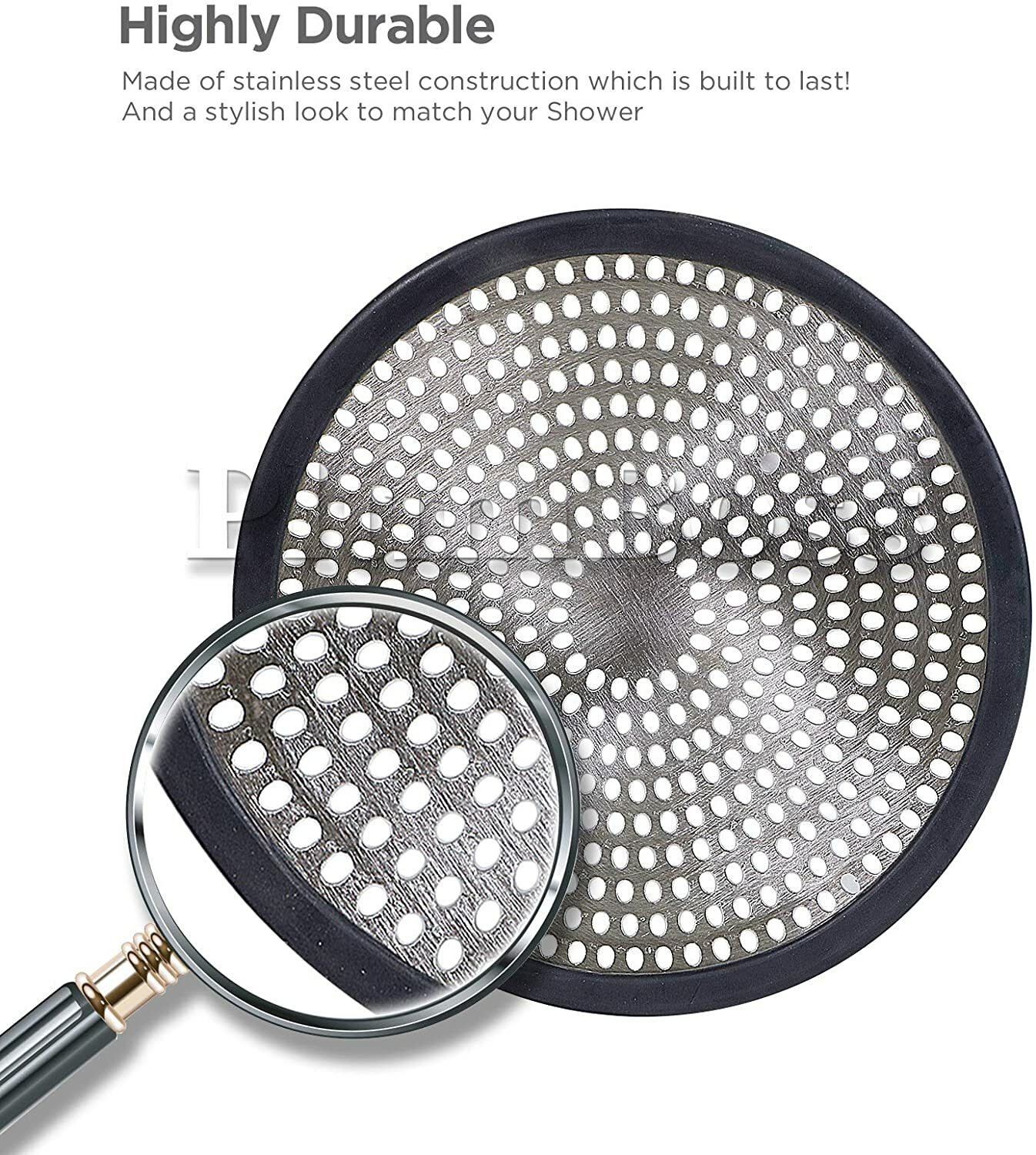 Silicone Hair Catcher Shower Drain Covers Hair Stopper for Bathroom Bathtub USA