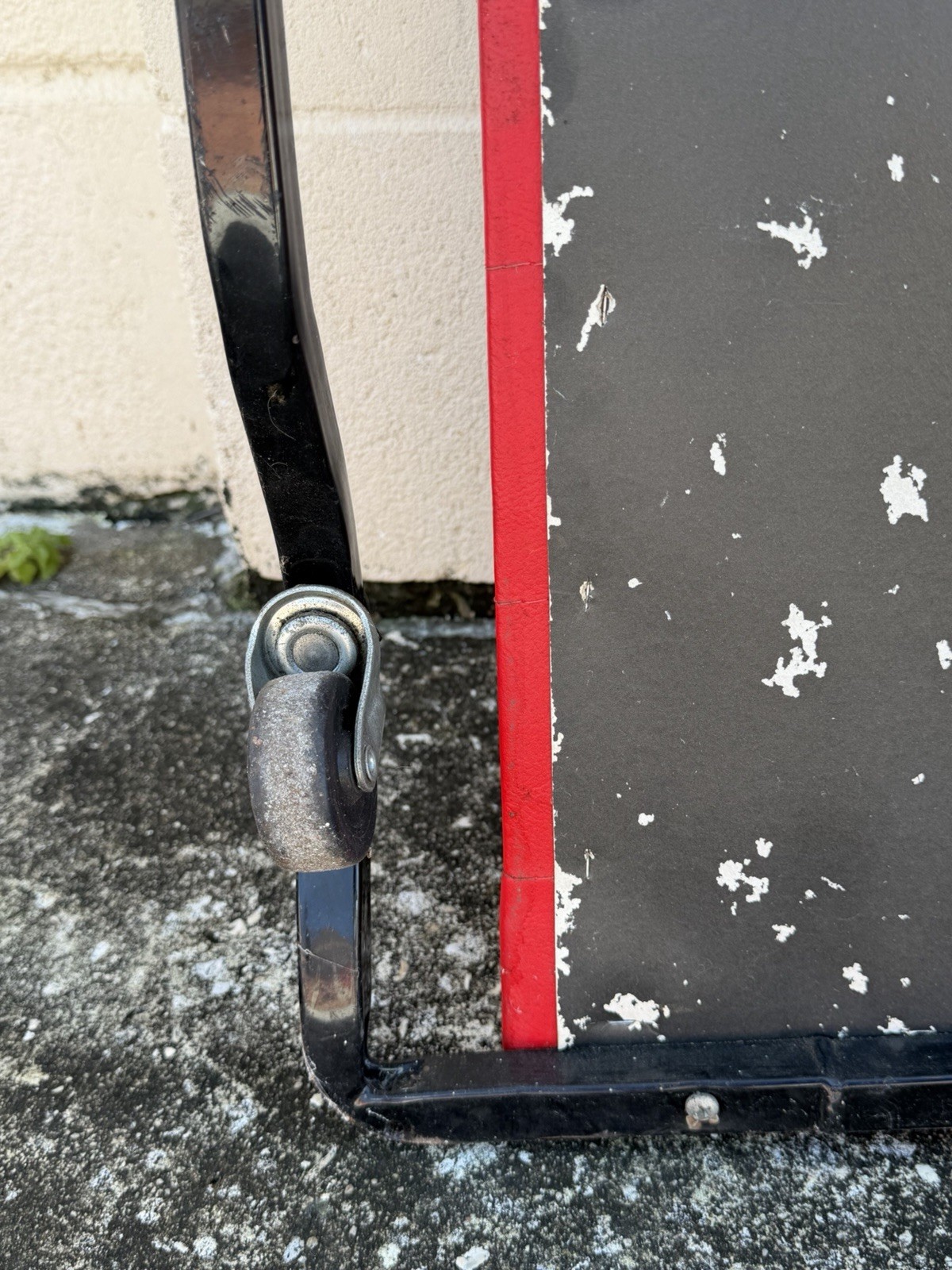 Lisle Jeepers Creeper 96032 Fully Padded Red 42” Low Profile