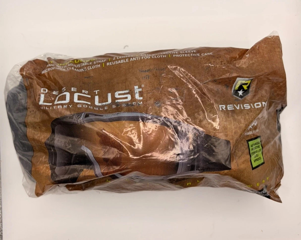 Revision Desert LOCUST US Military Goggle Foliage Green  4240-01-547-6218 NEW