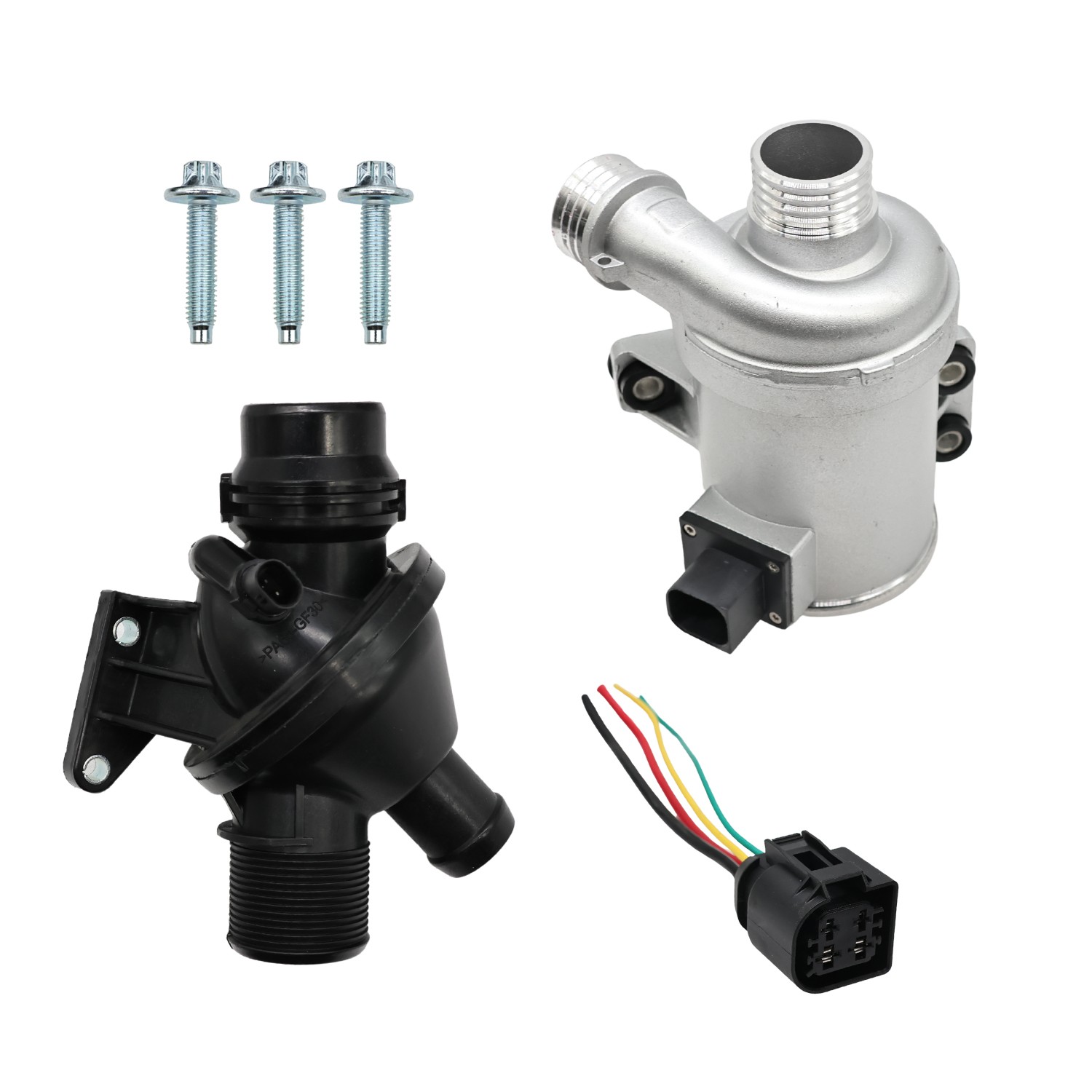 11517604027 Electric Water Pump w/ Thermostat for BMW 228i 328i 428i 528i X1 X3