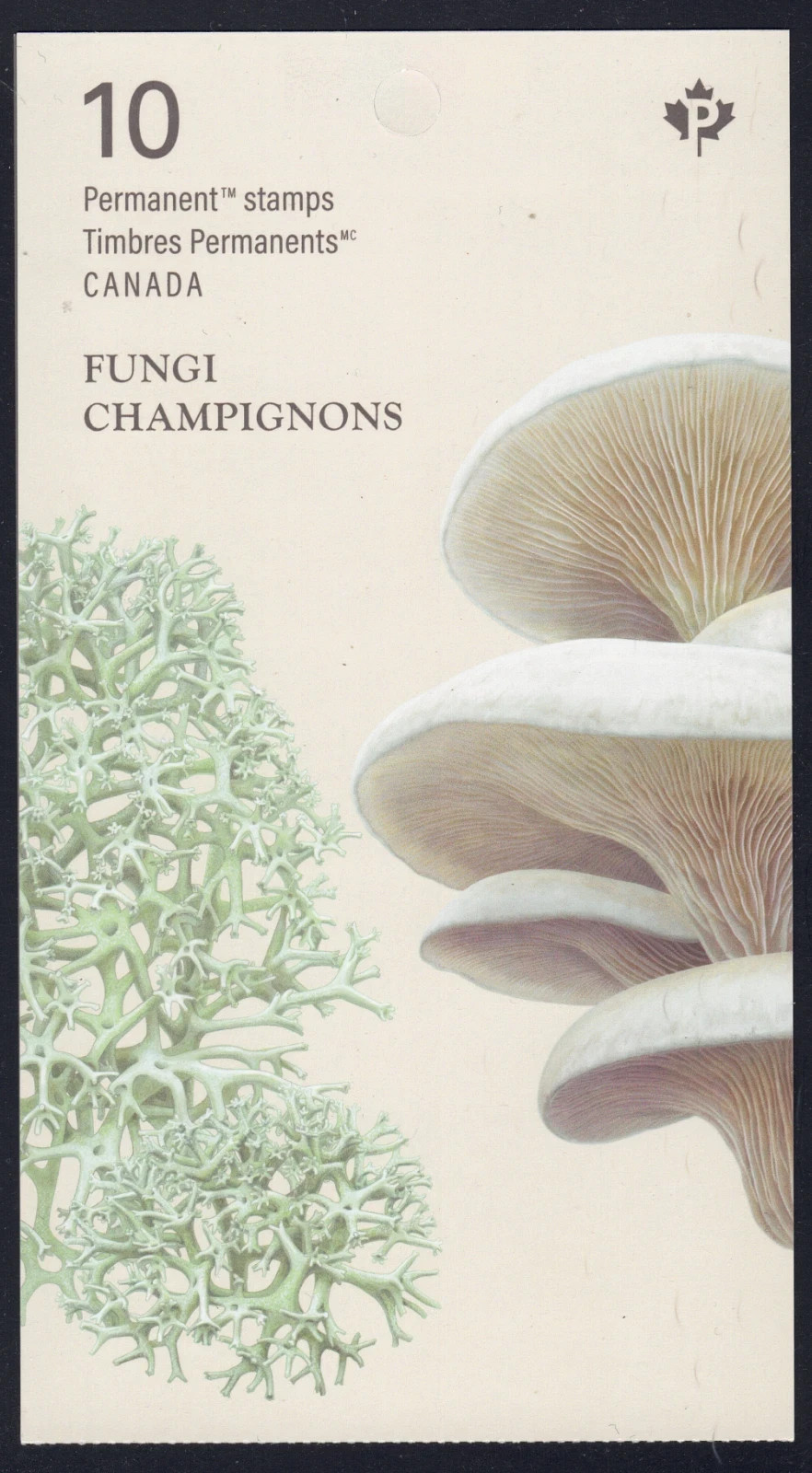 2025 Canada - New Booklet -  Fungi - Mushrooms - booklet of 10 - MNH