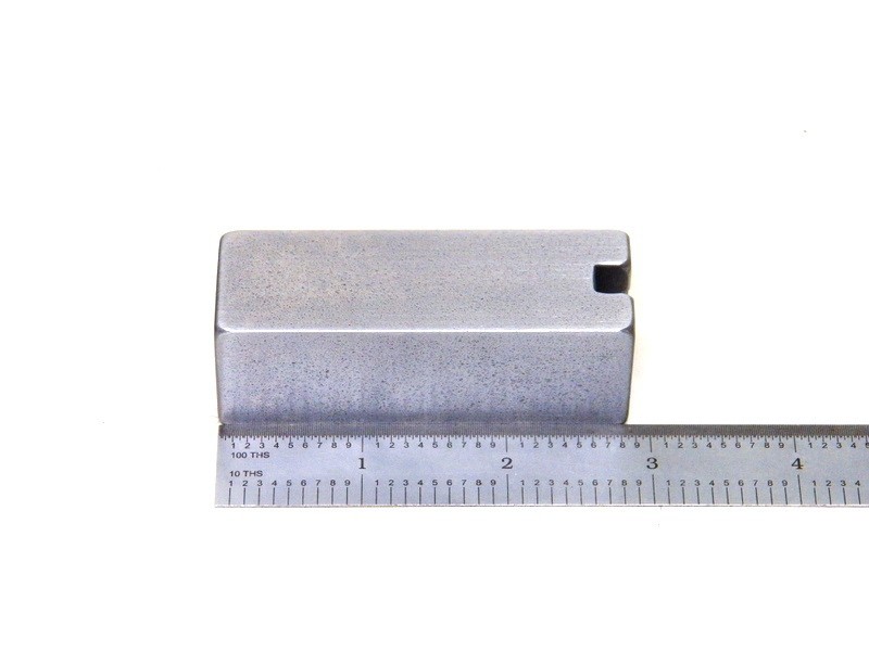 12 Oz Steel 1/2" Dome Nut Plate Bucking Bar W/ Cleco Clearance Aviation (4-3-5)