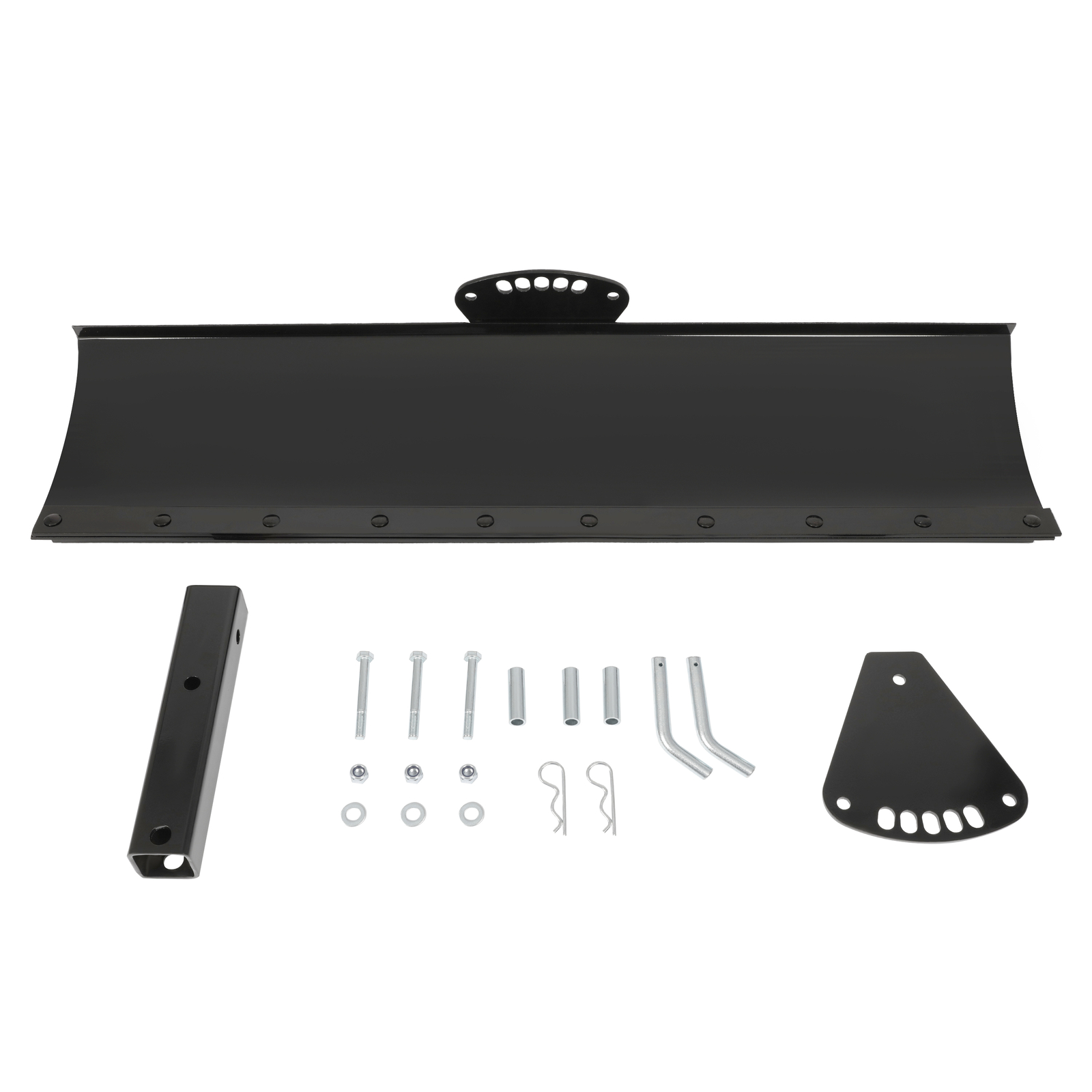 48" Scrape Blade 2" Receiver For ATV UTV Adjustable 0 7.5 or 15 Degrees Scraper