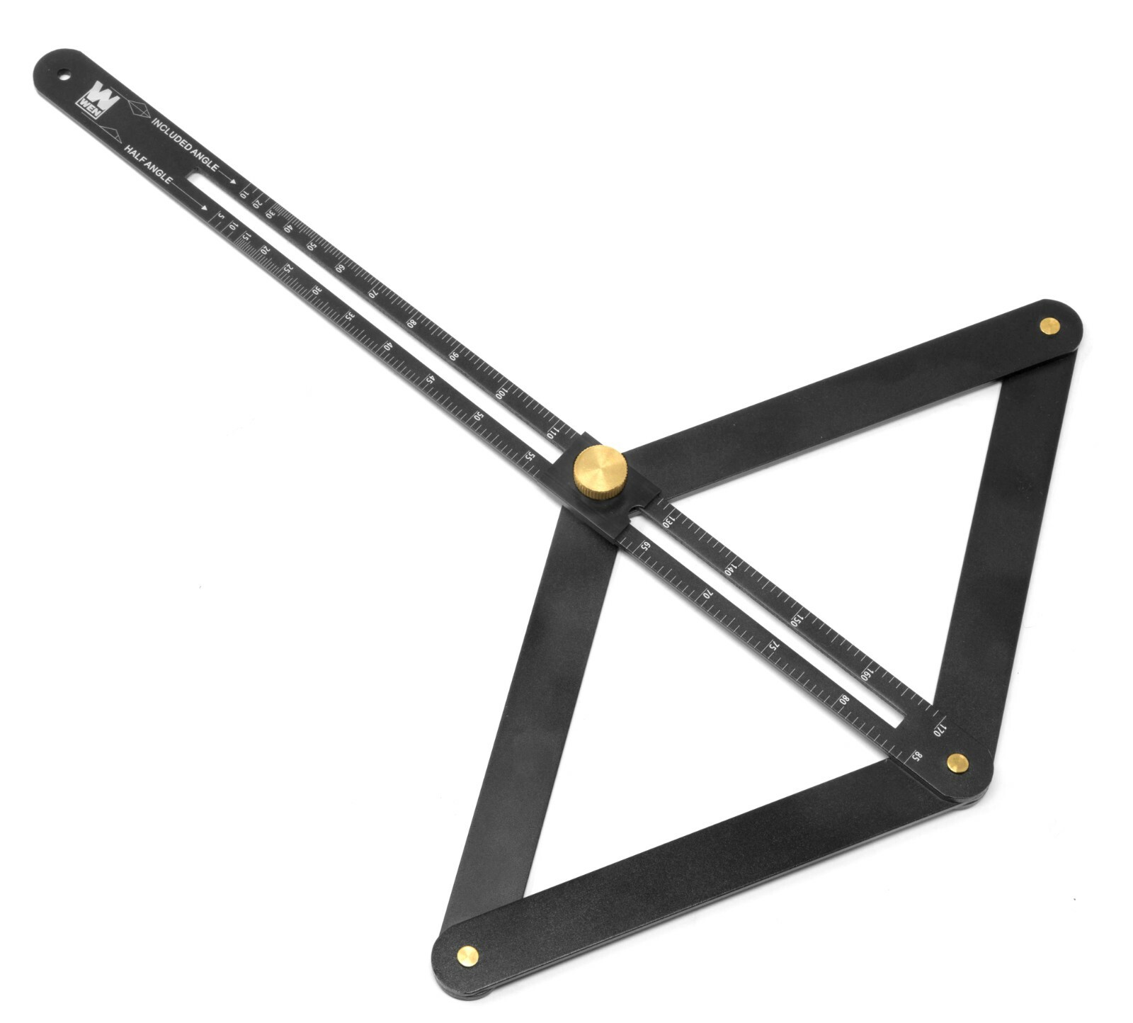 WEN ME360P Aluminum Miter Saw Bevel Gauge & Corner Angle Finder for Woodworking