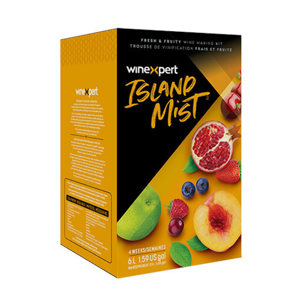RASPBERRY DRAGON FRUIT ISLAND MIST wine kit makes 6 gallons by Winexpert