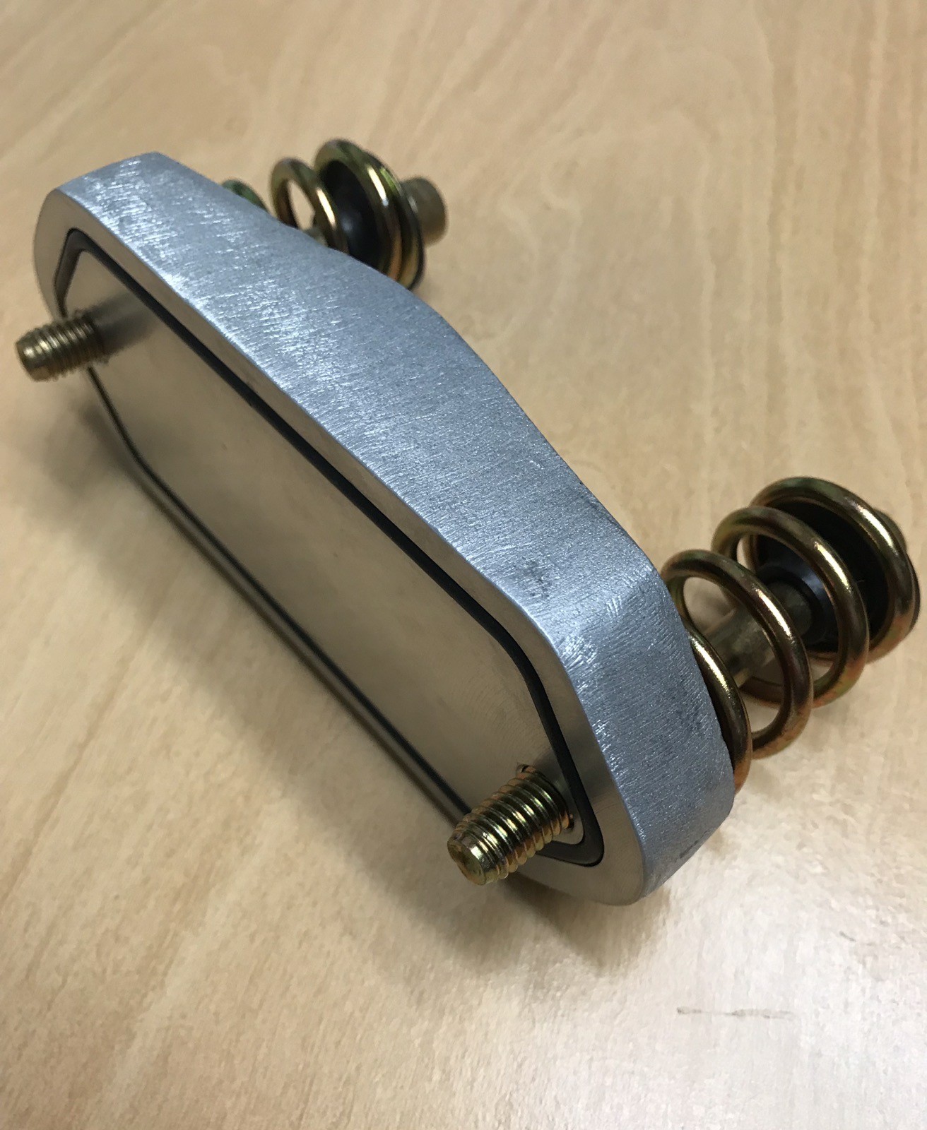 CRAGAR Blower Intake Backfire Pop Off Plate Vintage 426 Hemi Nitro Alky Dragster