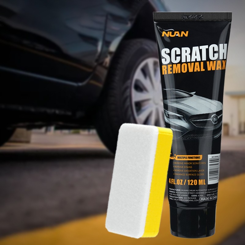 2PCS NUAN Car Scratch Remover for Deep Scratches Paint Restorer Auto Repair Wax