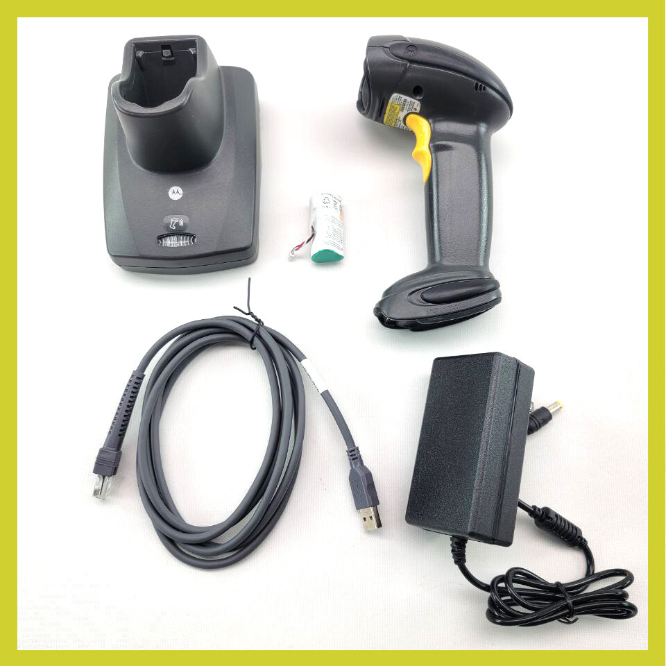 Motorola Symbol DS6878 Wireless Barcode Scanner CR0078-PC1F007WR Cradle