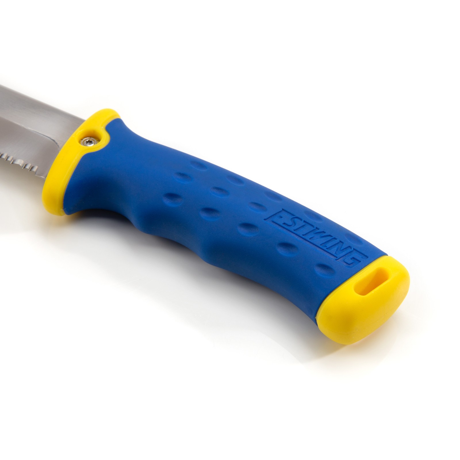 Estwing 5.5 in. Fixed-Blade Tanto Point Hunting Tactical Knife with Sheath 42440