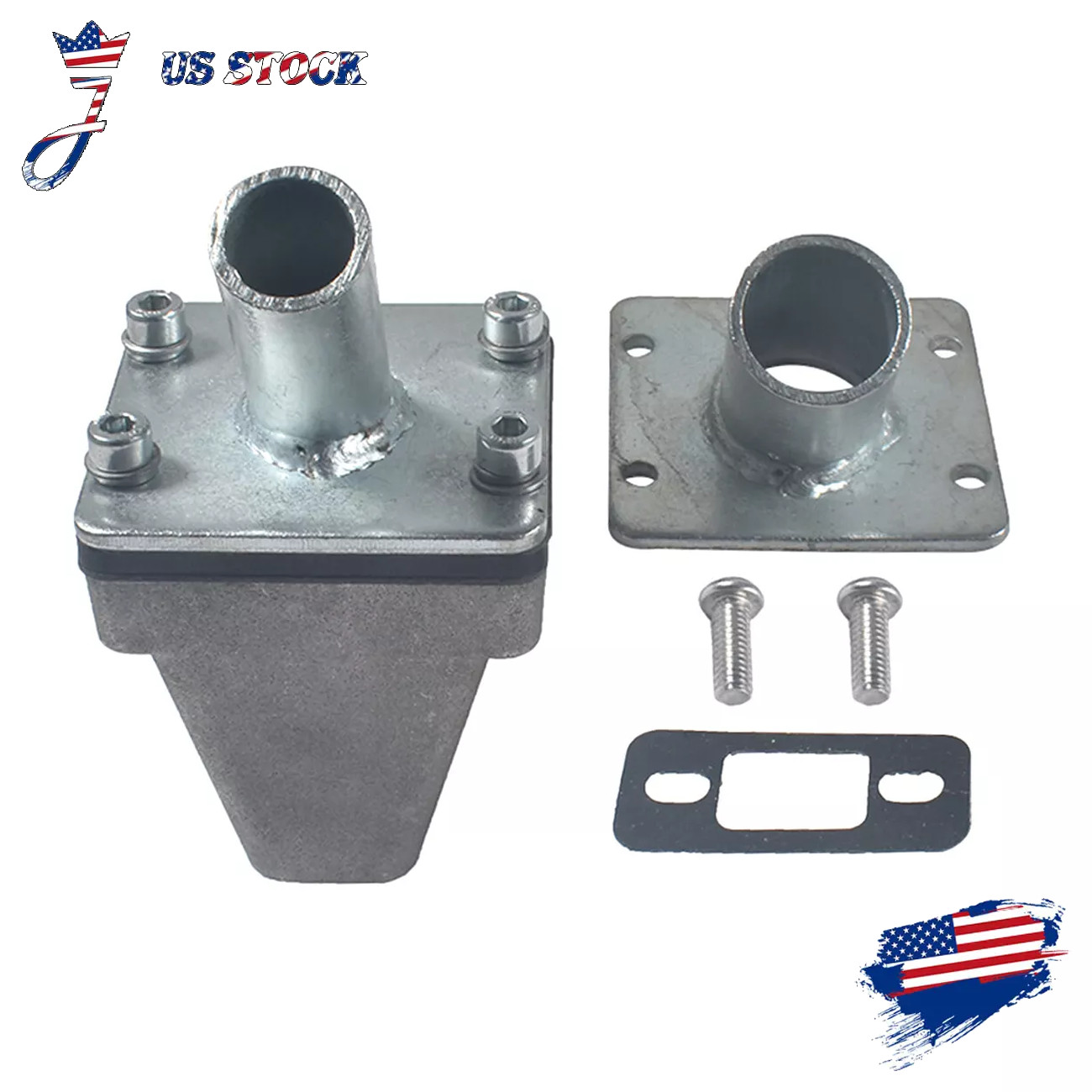 2 in1 Racing Reed Valve Kit 19 25mm inlet for 32-40mm Intake 80CC Motorized Bike