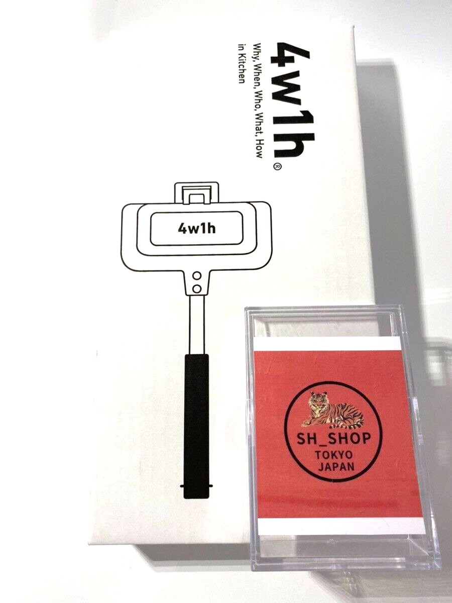 4W1H Hot Sand Solo Compact Grilled Sandwich Maker Tubame sanjo Made in Japan NEW