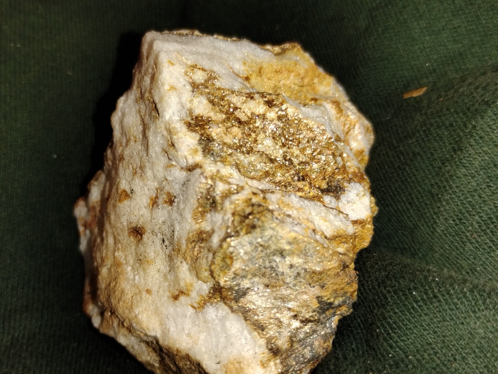 GOLD QUARTZ SPECIMEN TGW=⚡25.5 RAW NATIVE CALIFORNIA GOLD IN QUARTZ⭐🌟