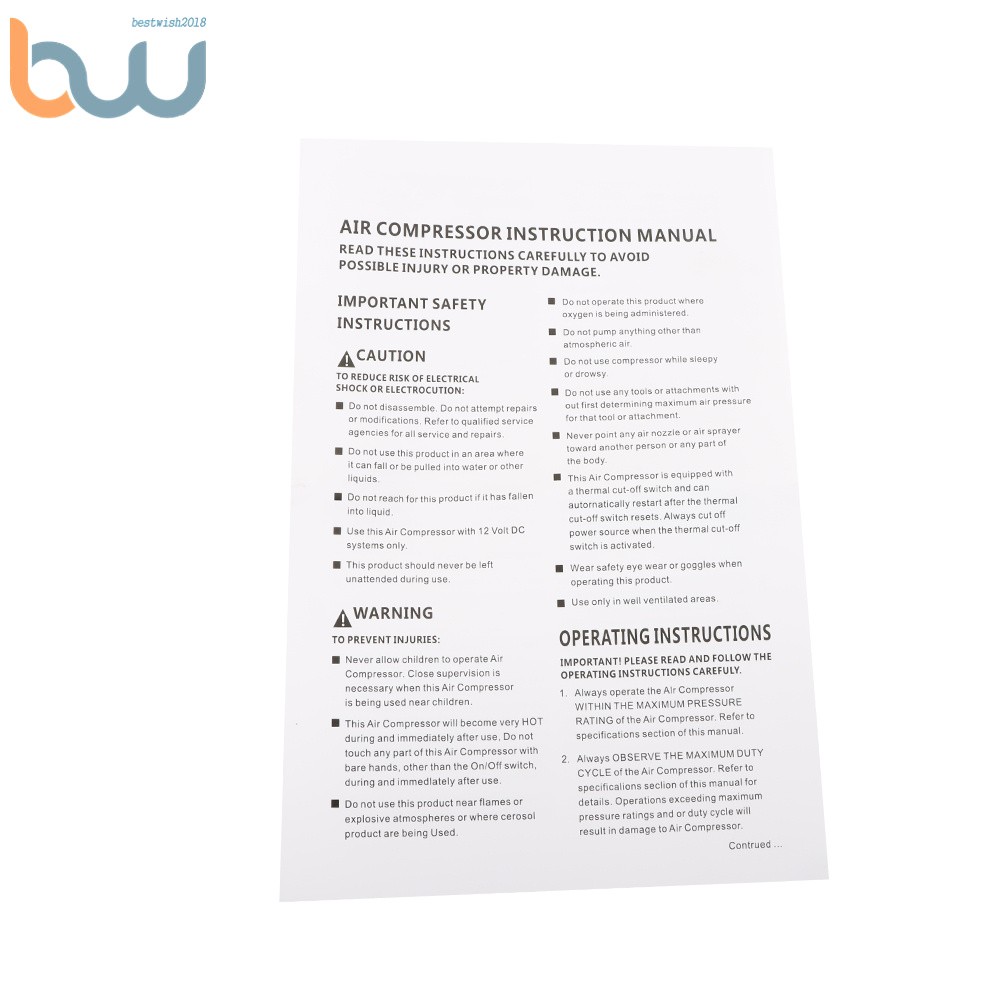 Portable 12v True Dual Air Compressor 10.6 CFM For Truck Tires RV 70 dB