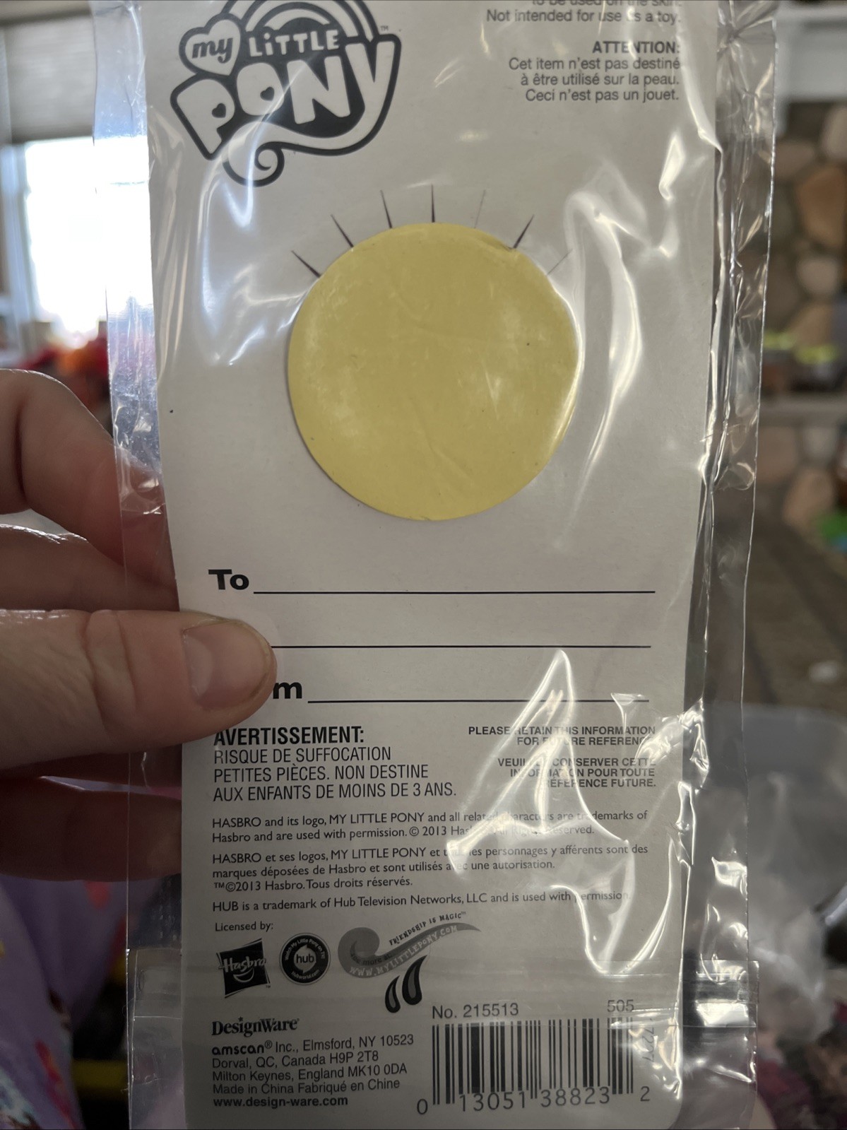 My Little Pony Pinkie Pie Party Award Ribbon Designware Party Supply New