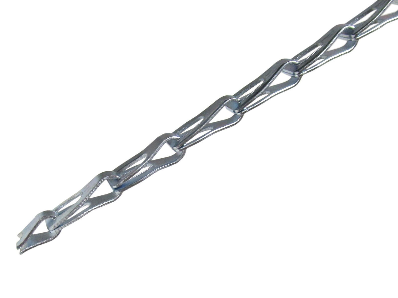 #8 Sash Flat Link Chain Bulk 100 FT for Commercial Farm Valves Dial Caps Lids