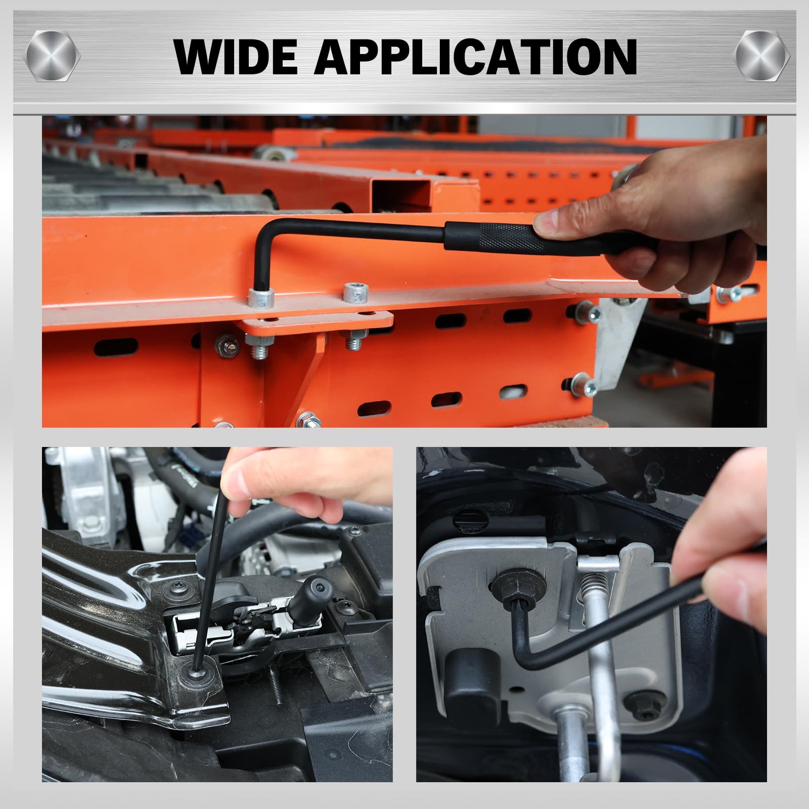 ELEAD 11Piece Torx Star Allen Wrench Set with Extension Bar, T10T50 Long Arm ...