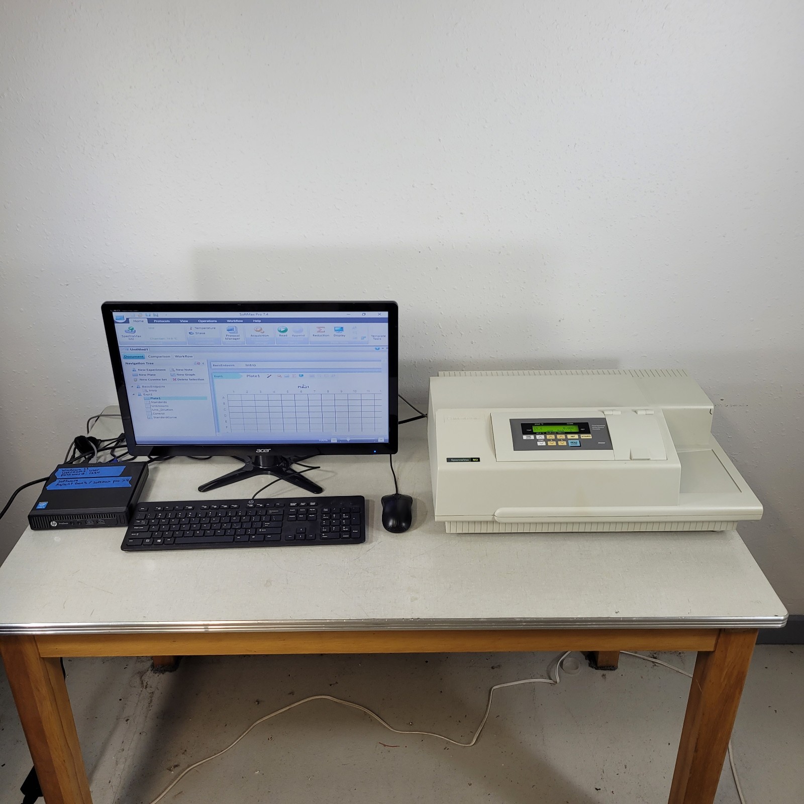 TESTED WORKS Molecular Devices SpectraMax M2 Spectrophotometer Microplate Reader