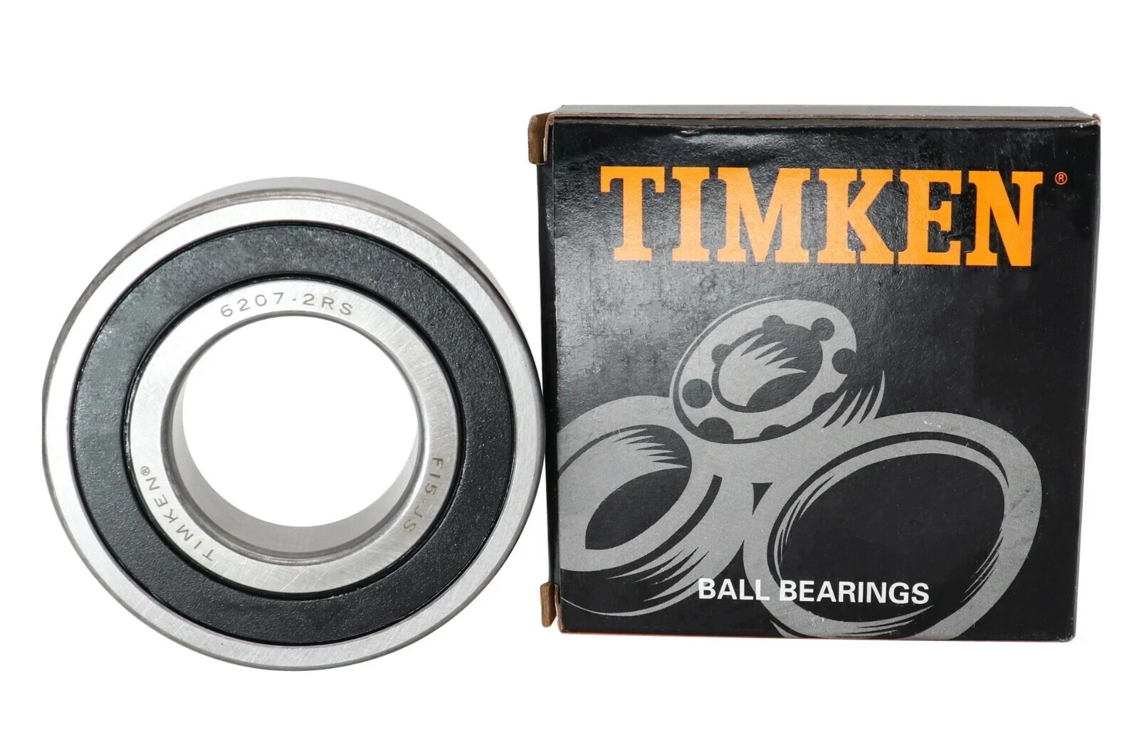 TIMKEN 6207-2RS 35X72X17MM Double Rubber Seal Deep Groove Ball Bearings