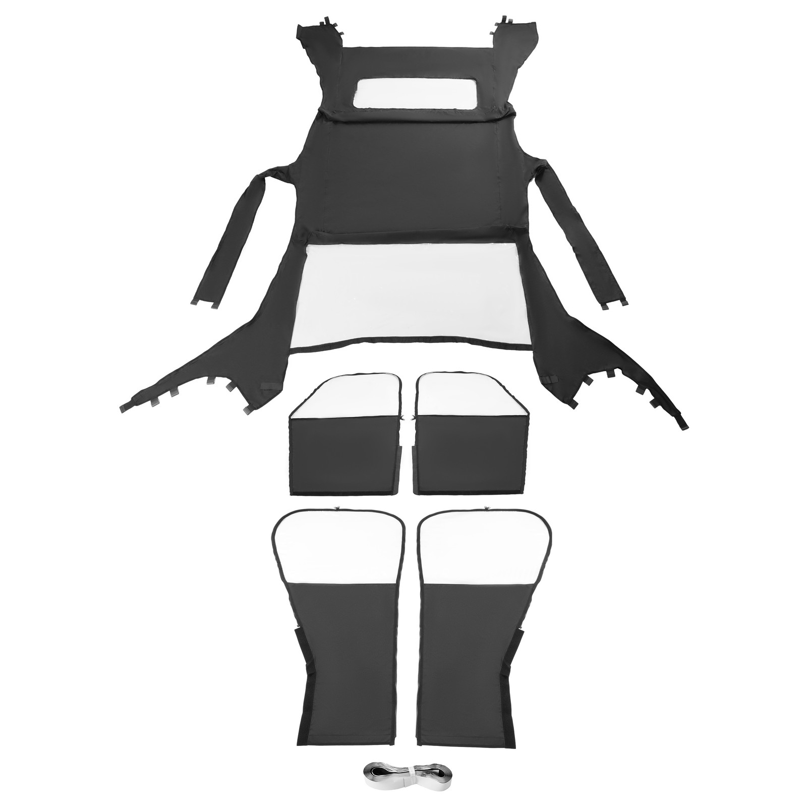 For Kawasaki Mule 4000/4010 Transport UTV New Soft Door Full Cabin Cab Enclosure