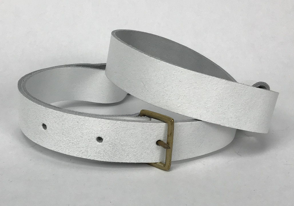 British 1853 Enfield White Sling with Brass Buckle