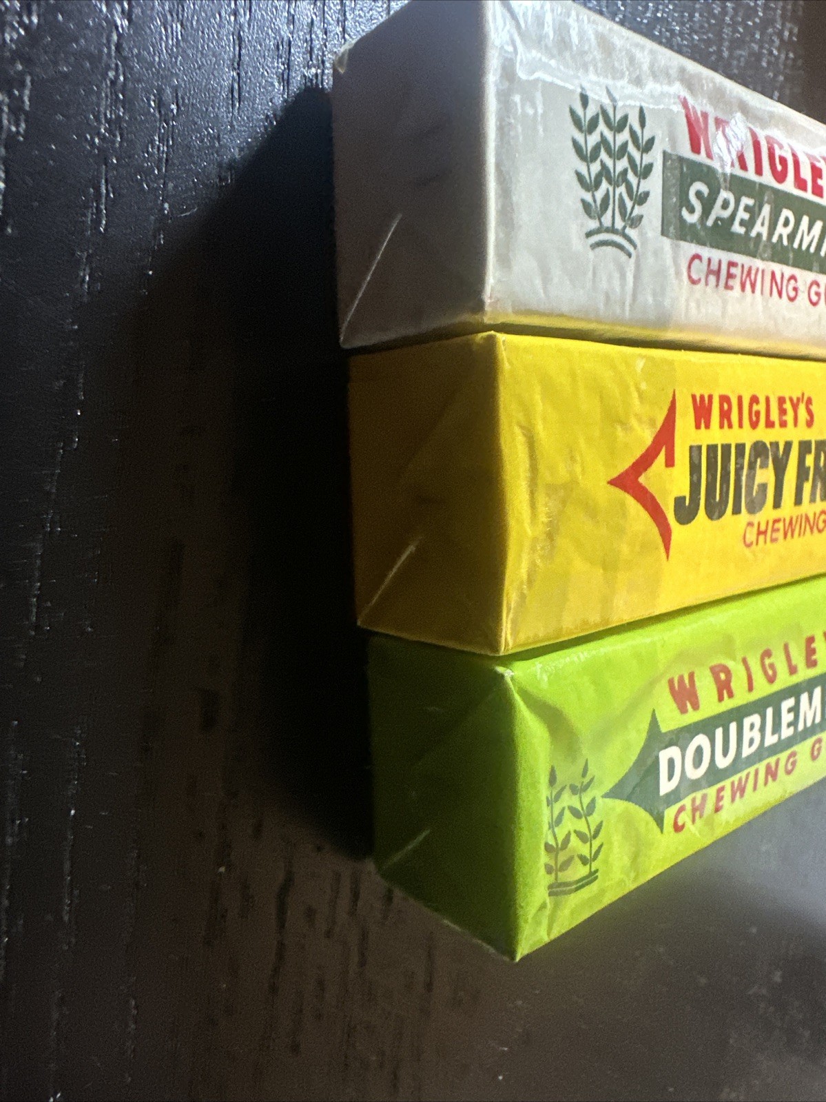 Wrigley GUM 3 pack Fun Box Gift Variety Display RARE