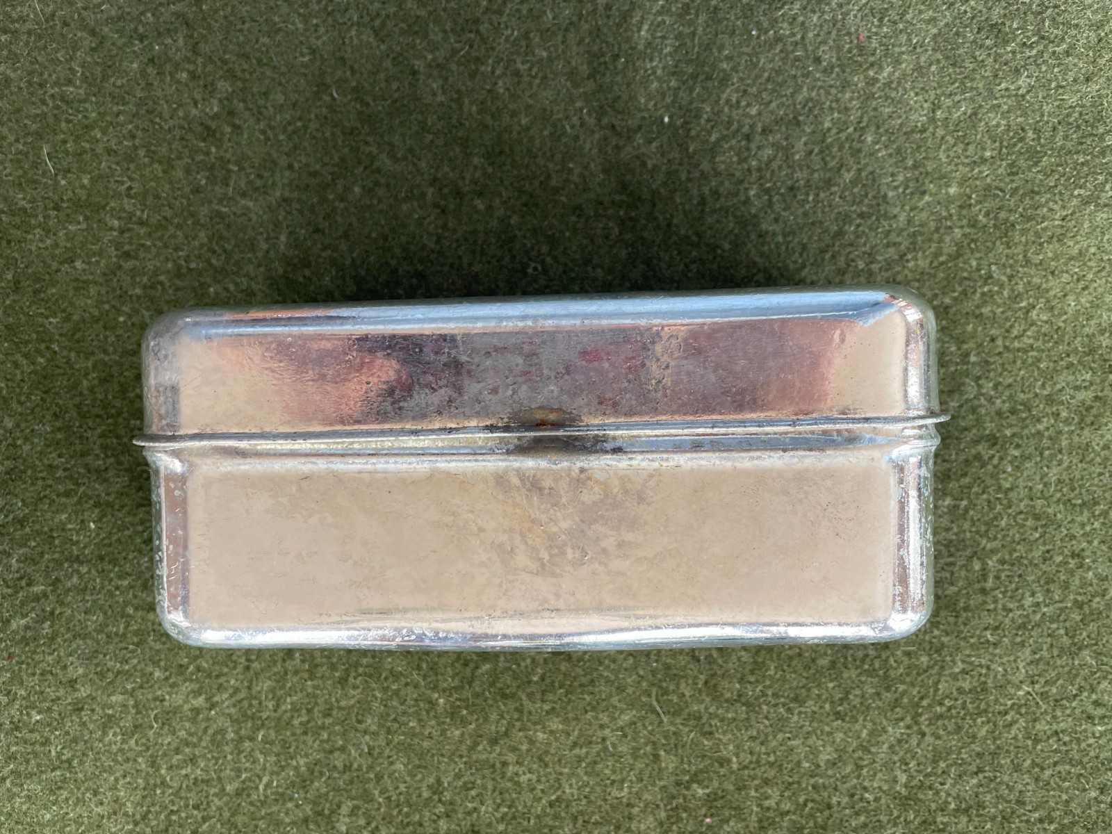 Original WWI Model of 1916 Bacon Tin Can Ration Meat Tin AEF US Army Pristine!
