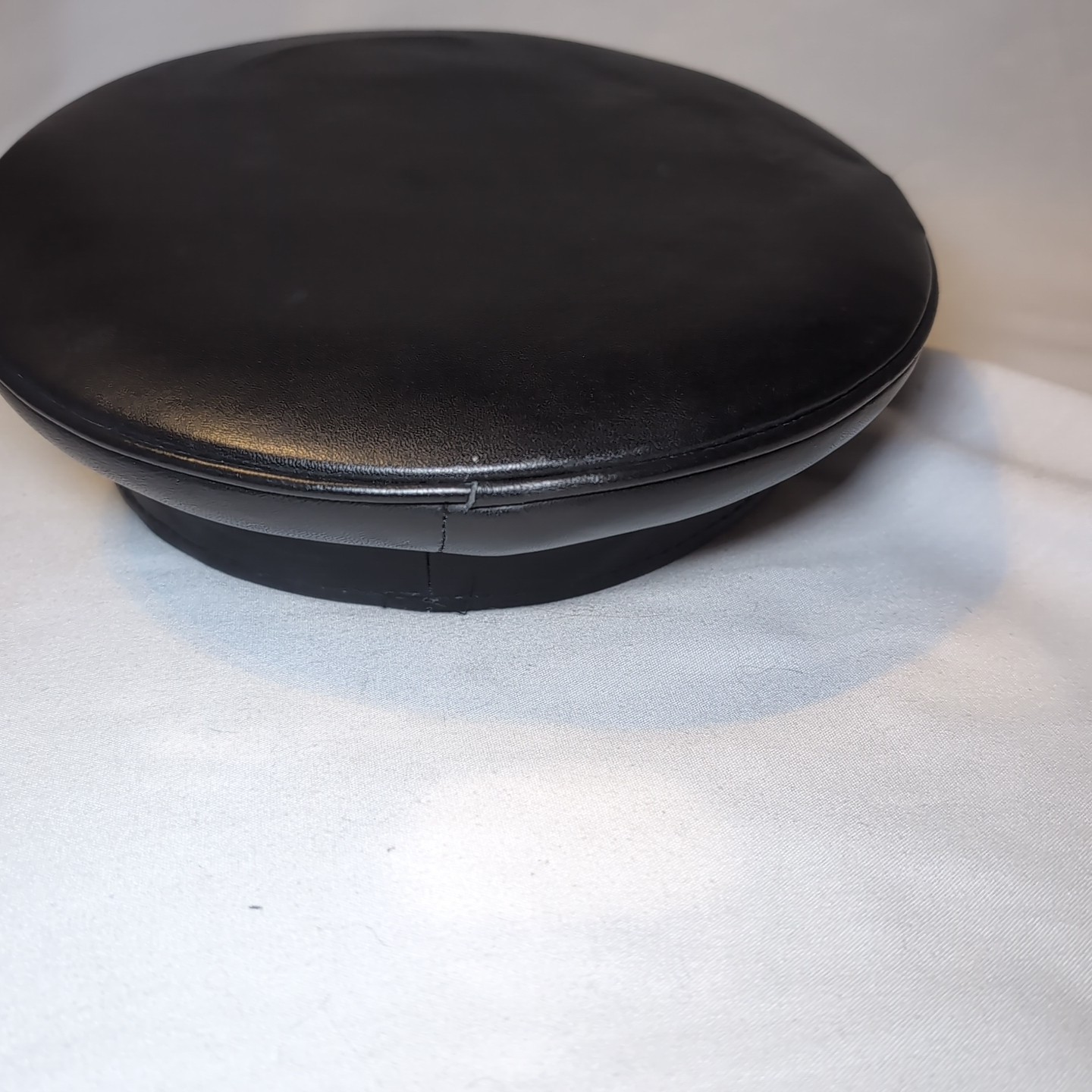 Elegant Moments Leather Dominatrix Hat Women's One Size