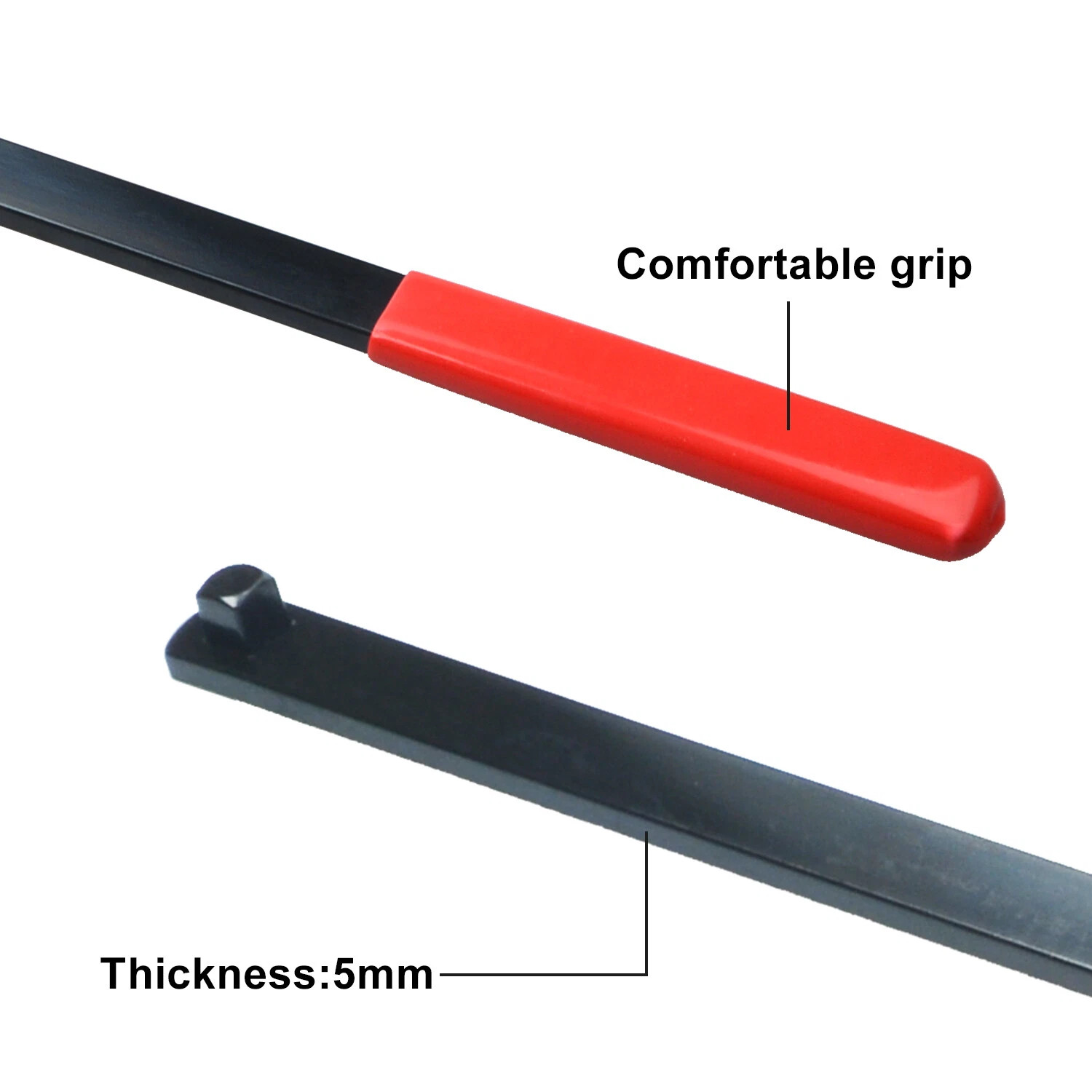 8PC Serpentine Belt Tension Tool 1/2" 3/8" Square Universal Belt Removal Wrech