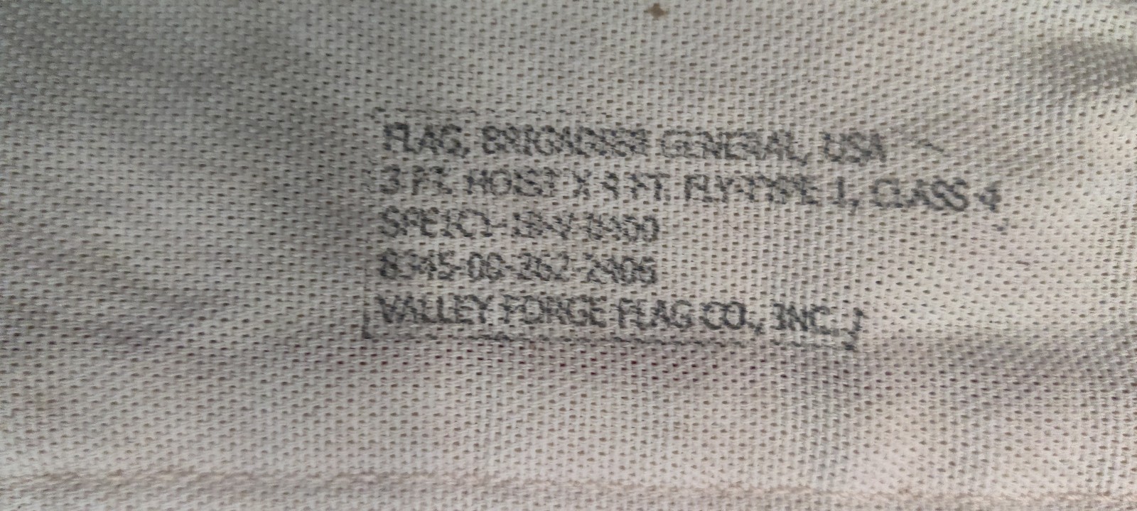 Genuine US ARMY Brigadier General 1 Star Flag 3x4 Foot - Valley Forge Flag Co.