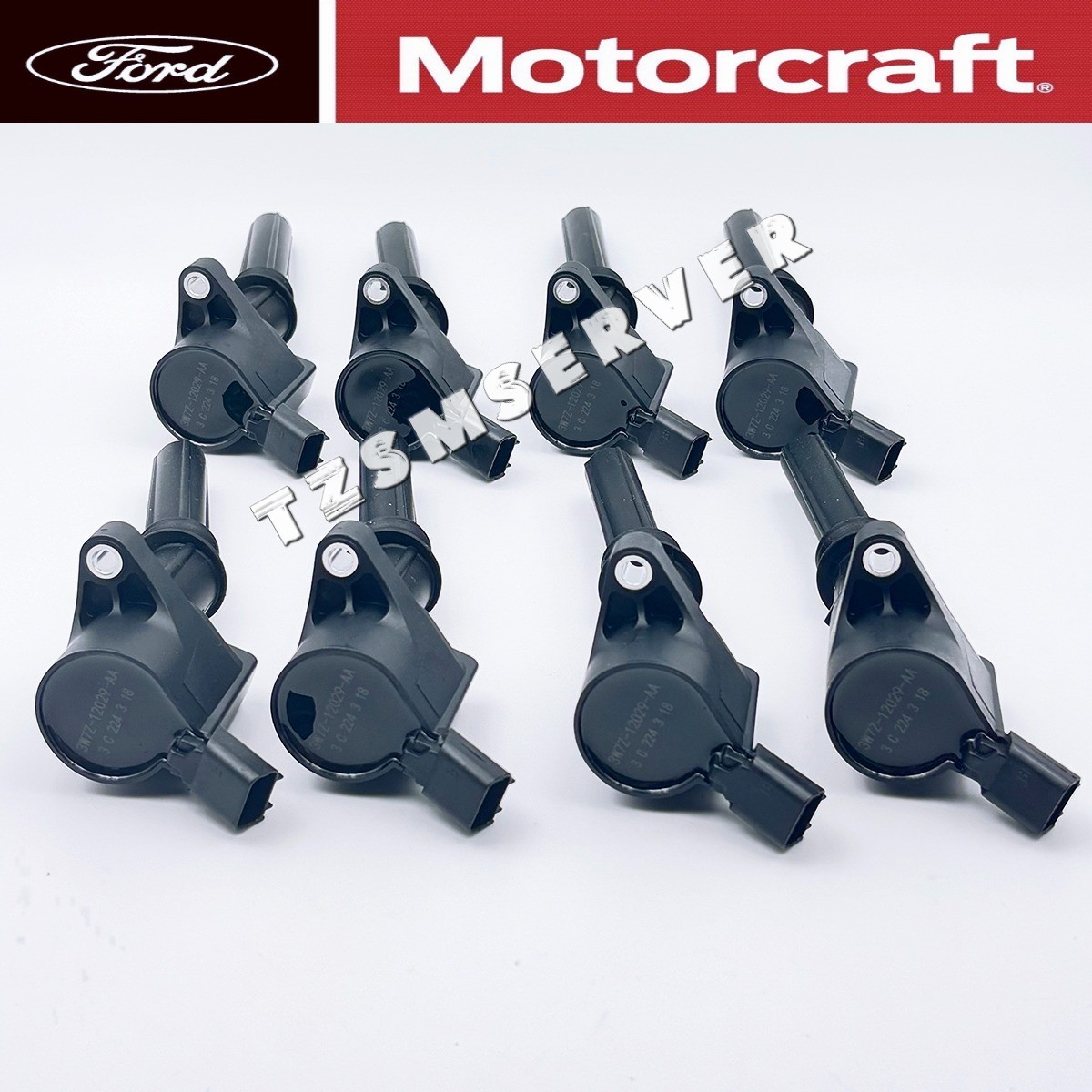 8Set OEM Motorcraft Ignition Coil DG508 &Spark Plug SP479 For Ford F150 4.6 5.4L