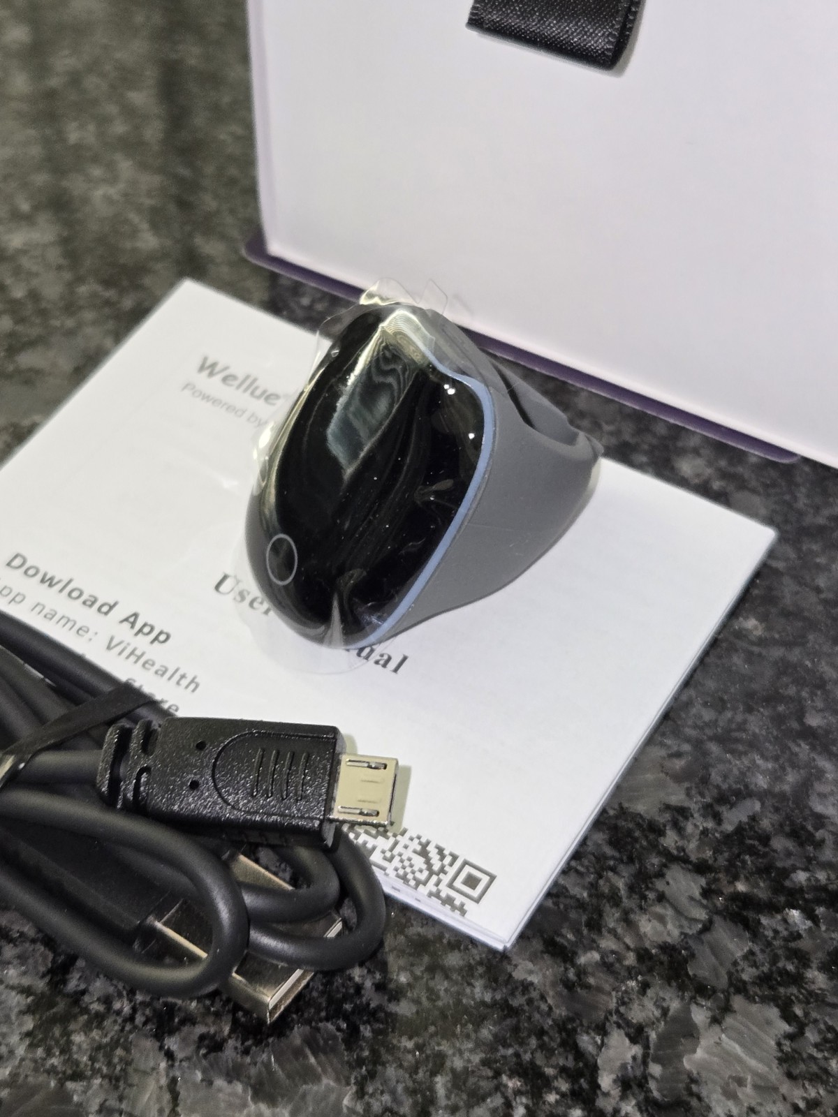 NEW Wellue Viatom 02Ring Wearable Model S9