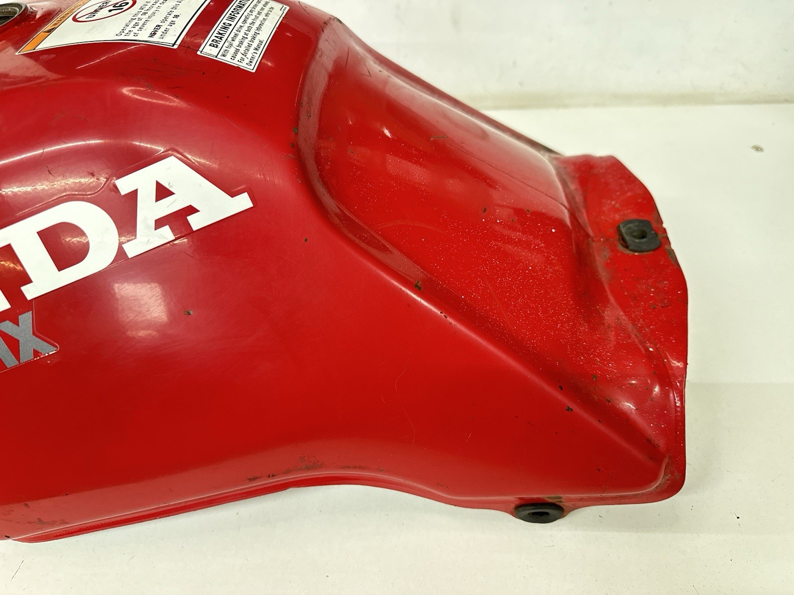 USED OEM 93-00 HONDA TRX300 TRX 300 TRX300FW FOURTRAX RED GAS FUEL TANK